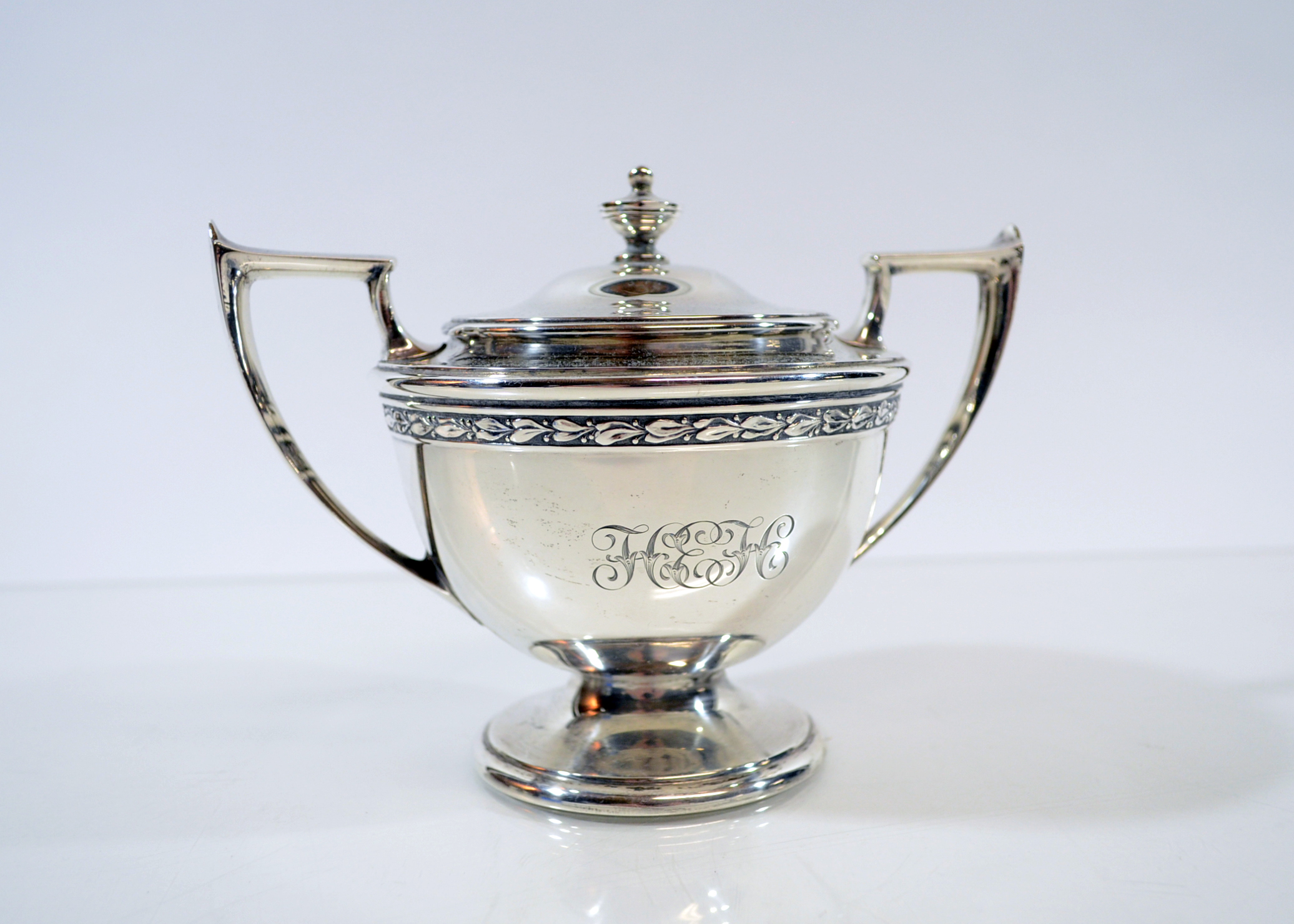 William B. Durgin Co. Ivory and Sterling Silver Tea Service