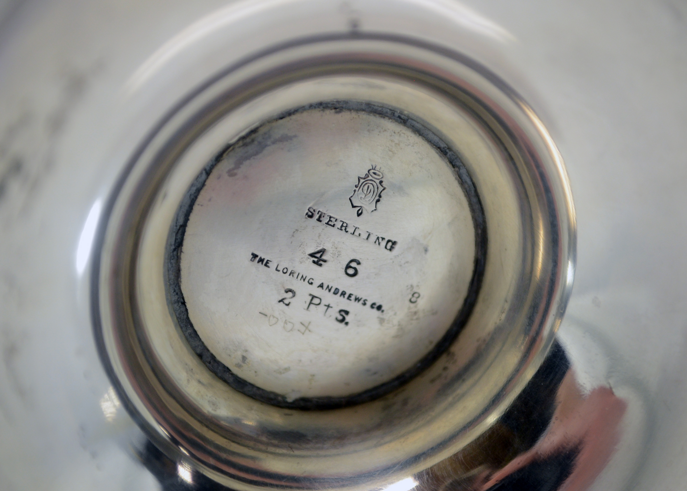 William B. Durgin Co. Ivory and Sterling Silver Tea Service