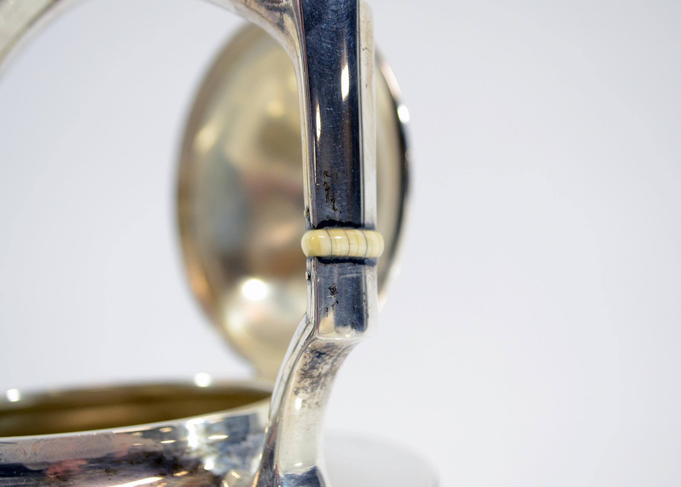 William B. Durgin Co. Ivory and Sterling Silver Tea Service