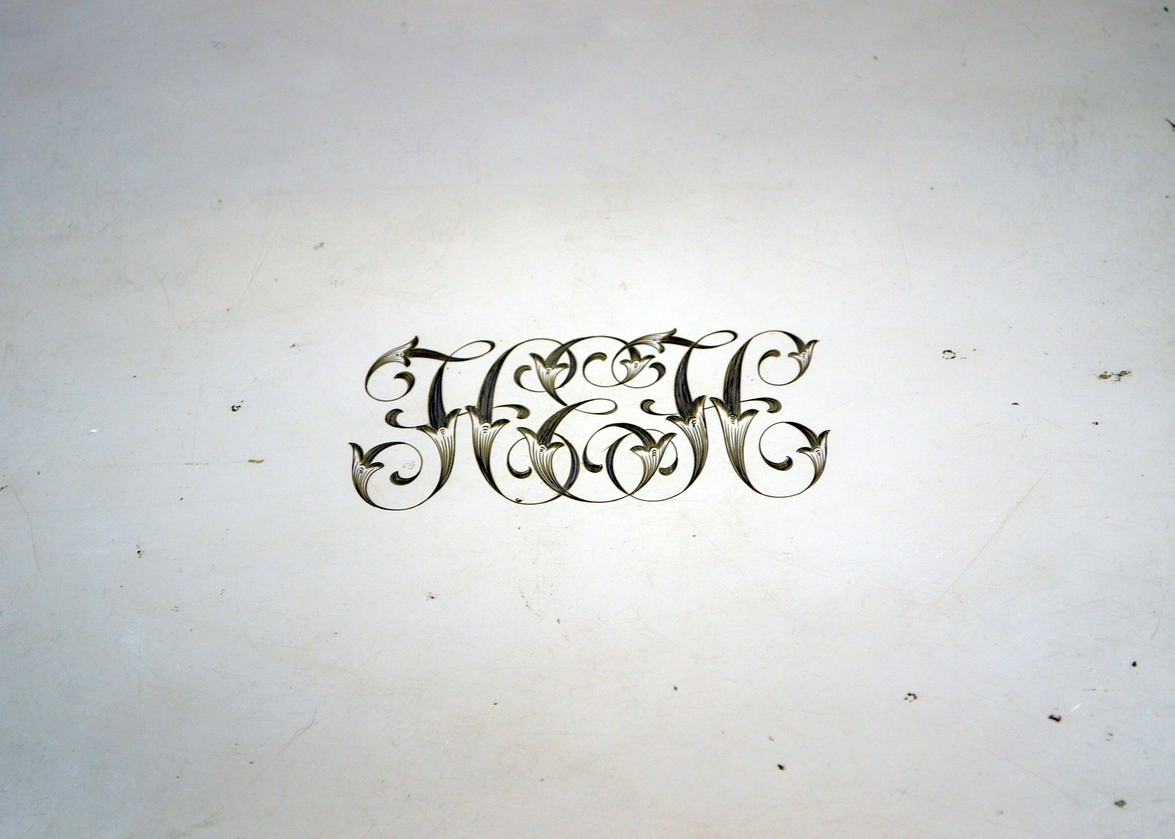 William B. Durgin Co. Ivory and Sterling Silver Tea Service