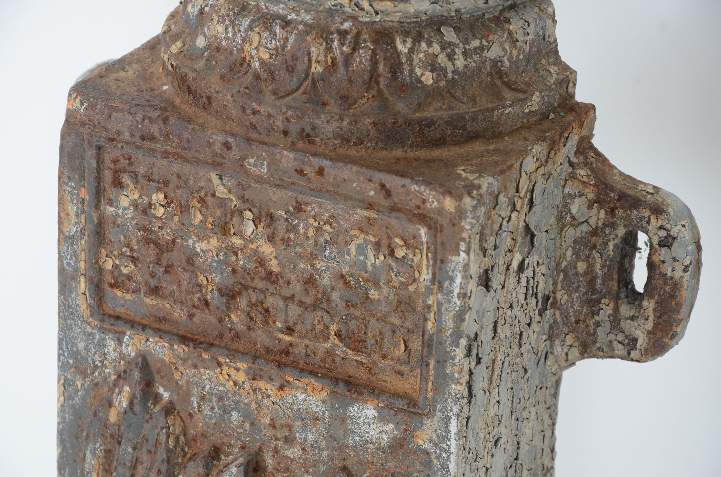 19th Century Cast Iron Dolphin Downspout