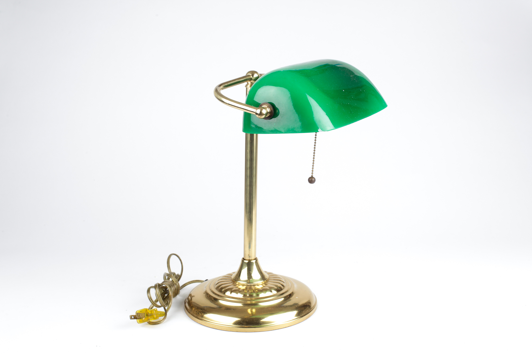 Brass Library Lamp