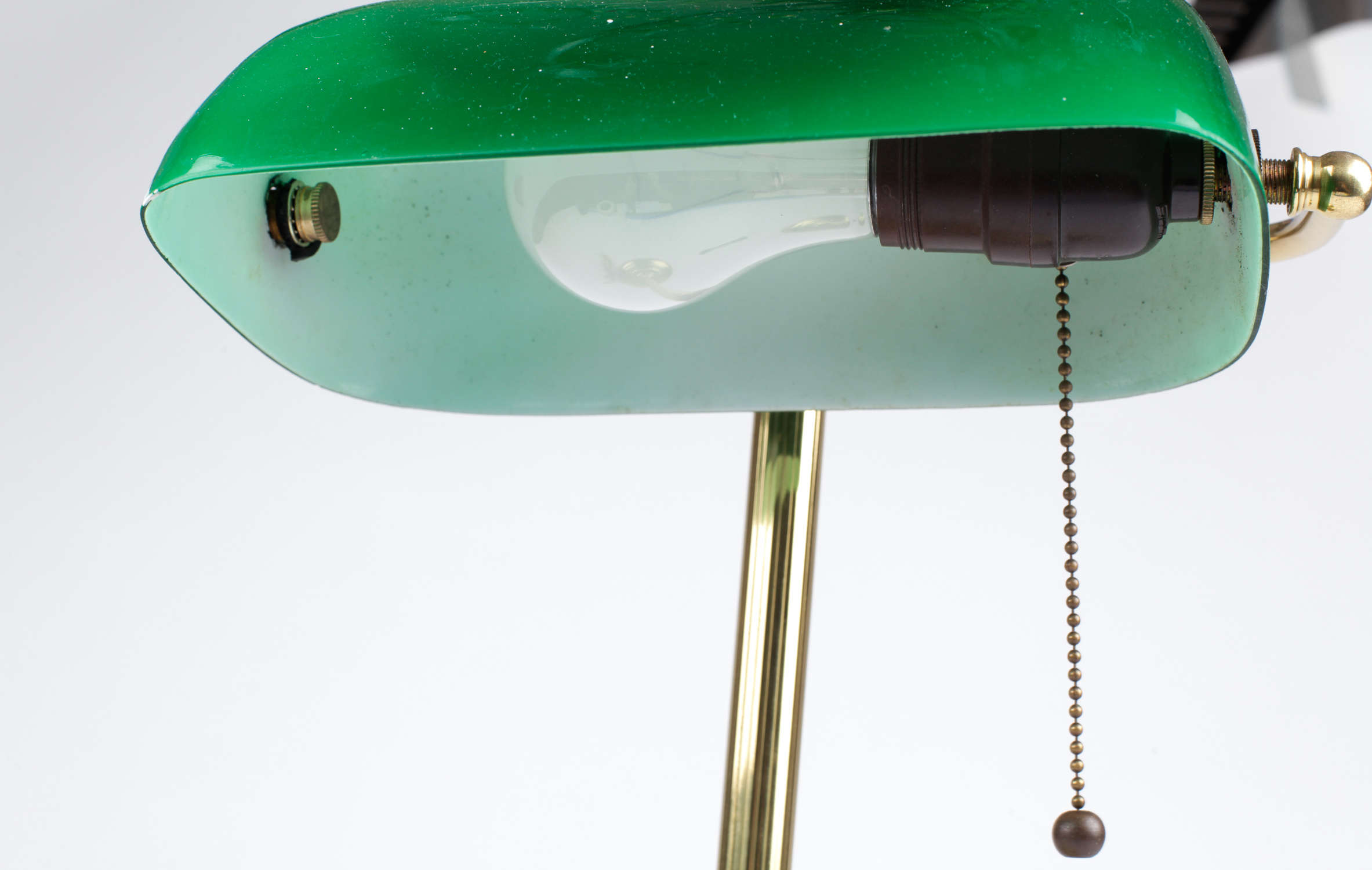 Brass Library Lamp