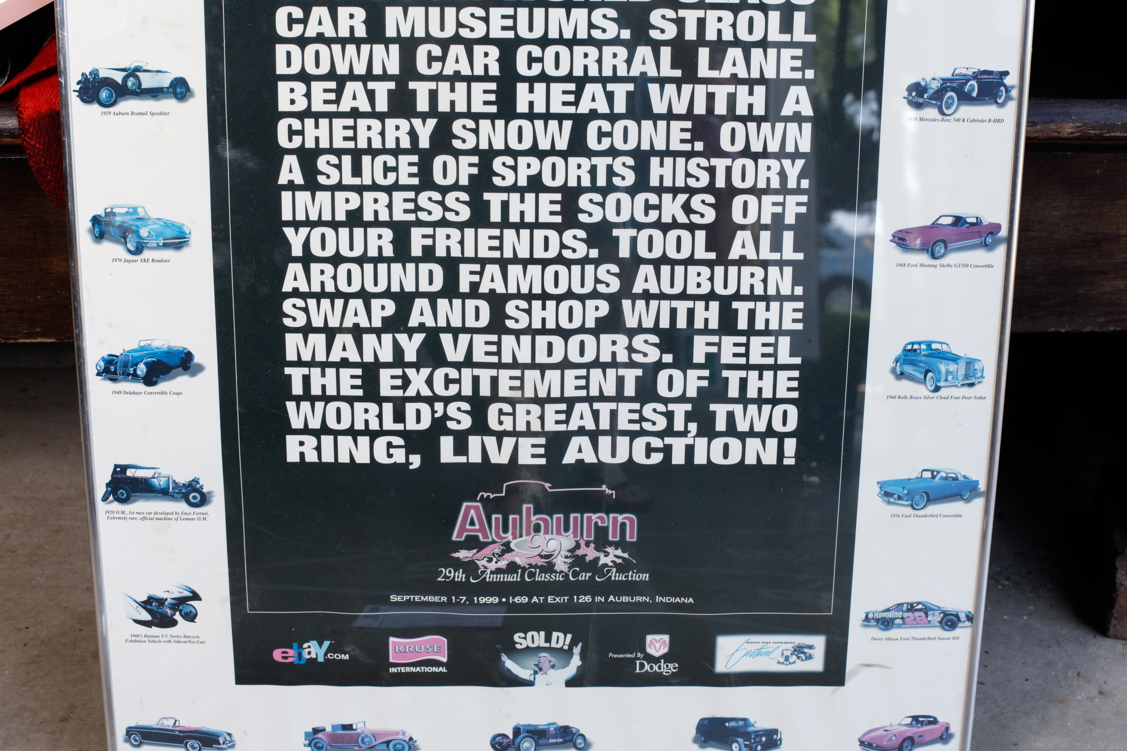 29th Auburn Car Auction Poster