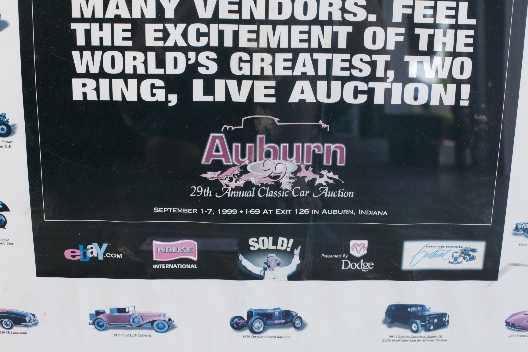 29th Auburn Car Auction Poster