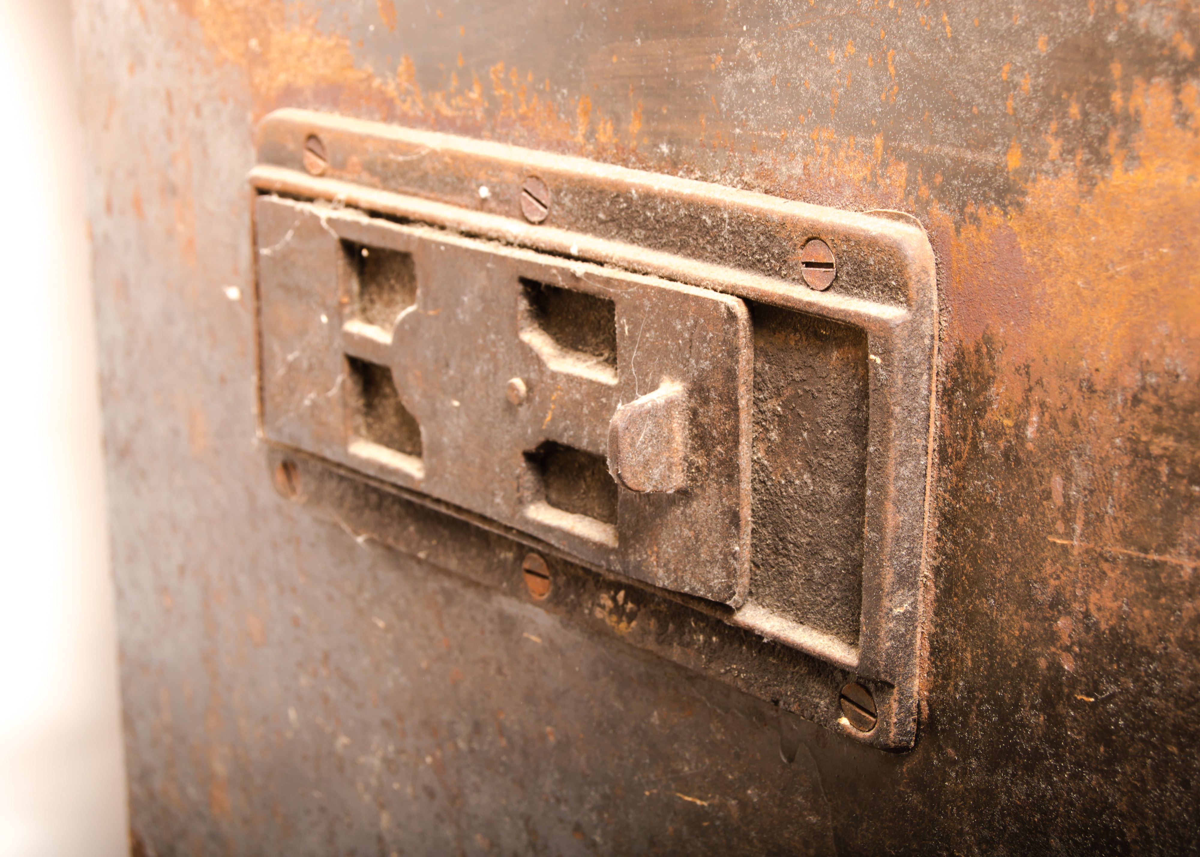 Antique Cast Iron Wood-Burning Stove