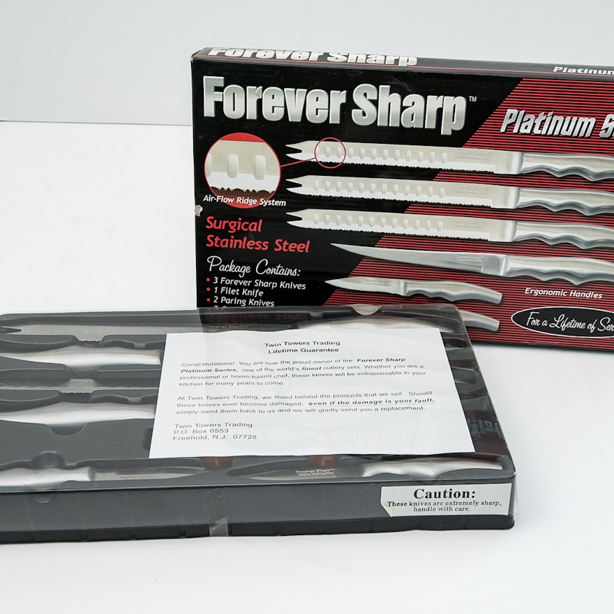 Forever Sharp Knife Set