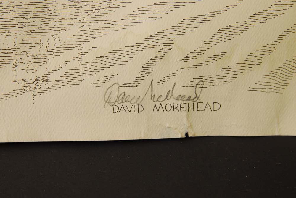 David Morehead Signed Print