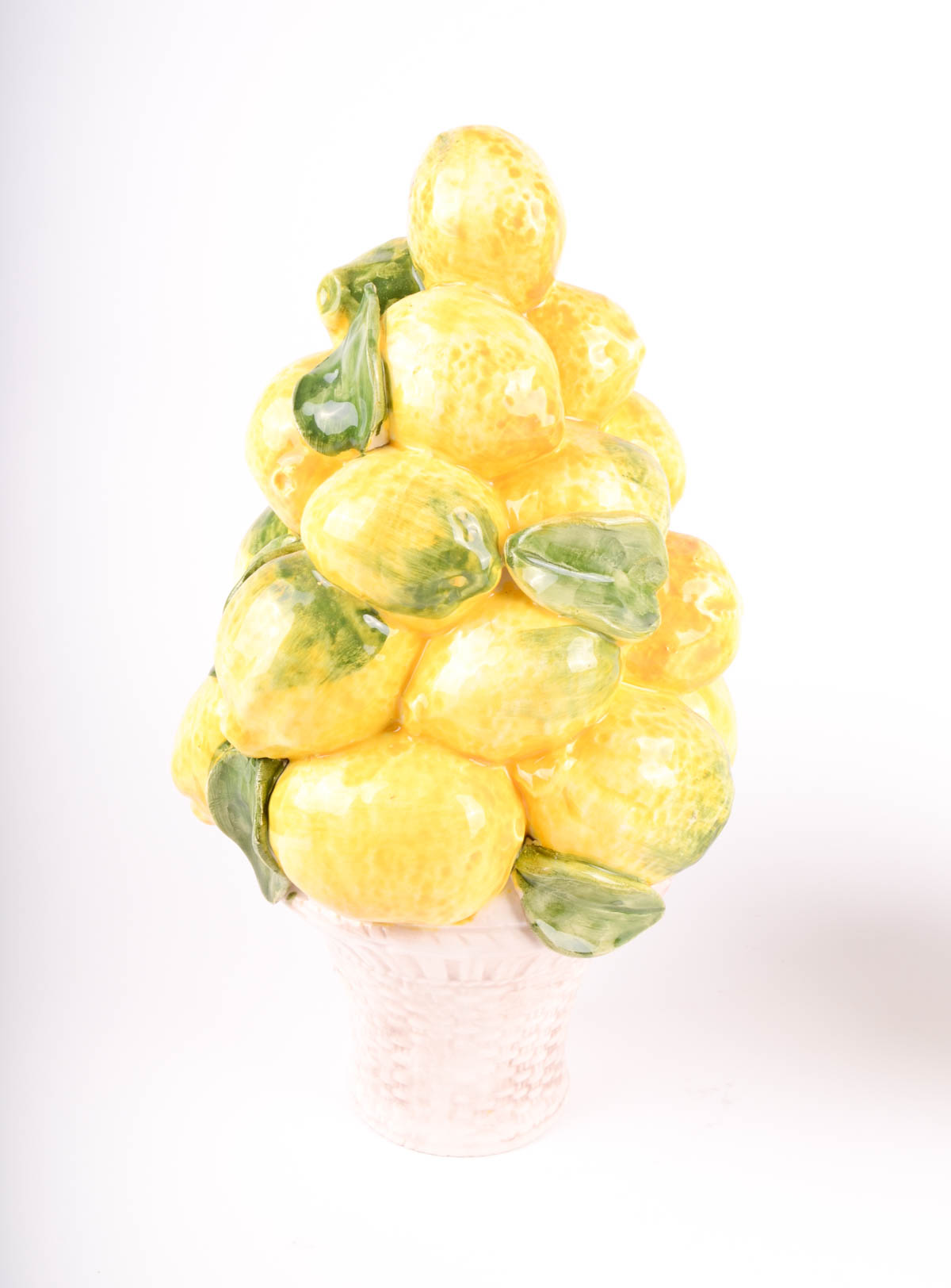 Two Ceramic Fruit in Vessels