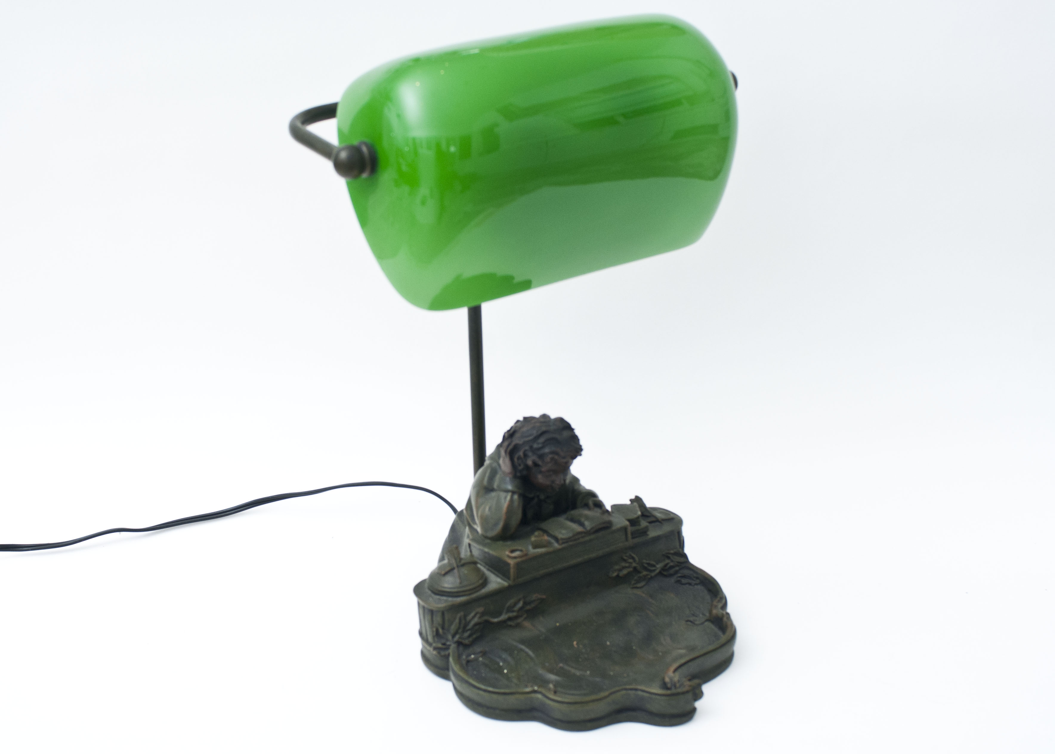 Green Shade Desk Lamp
