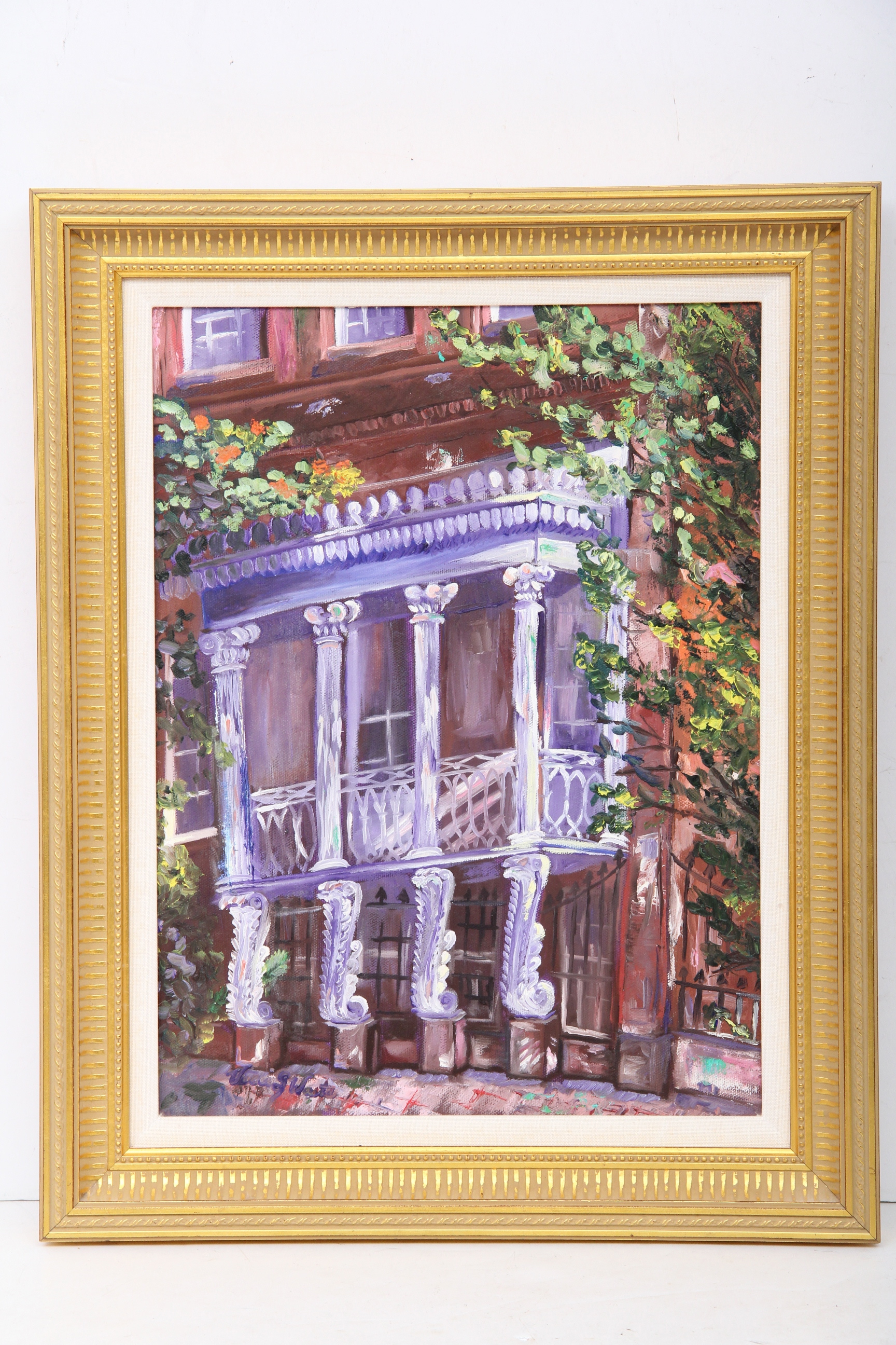 Signed Vicci S. Waits Original Acrylic on Canvas