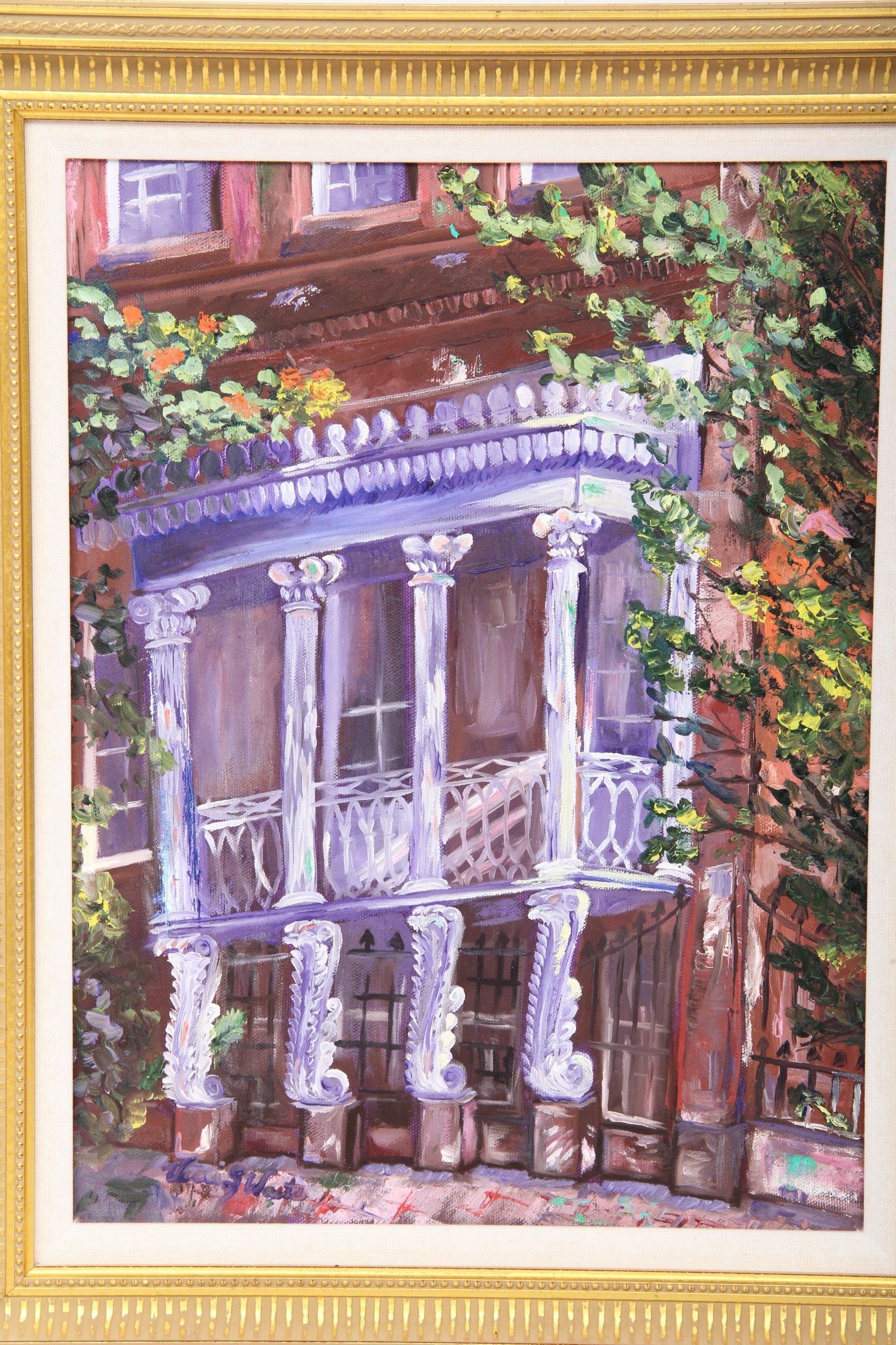 Signed Vicci S. Waits Original Acrylic on Canvas