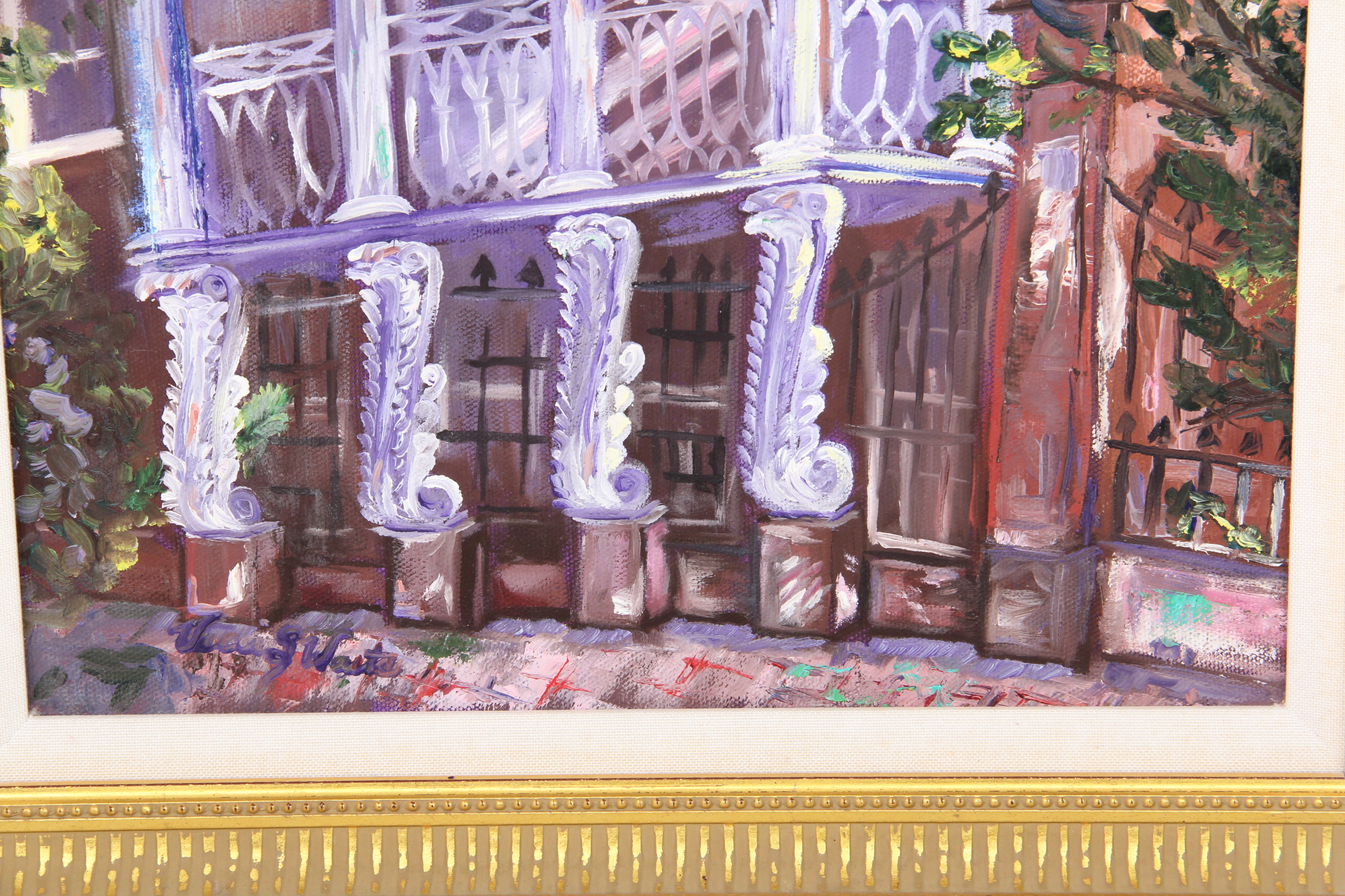 Signed Vicci S. Waits Original Acrylic on Canvas