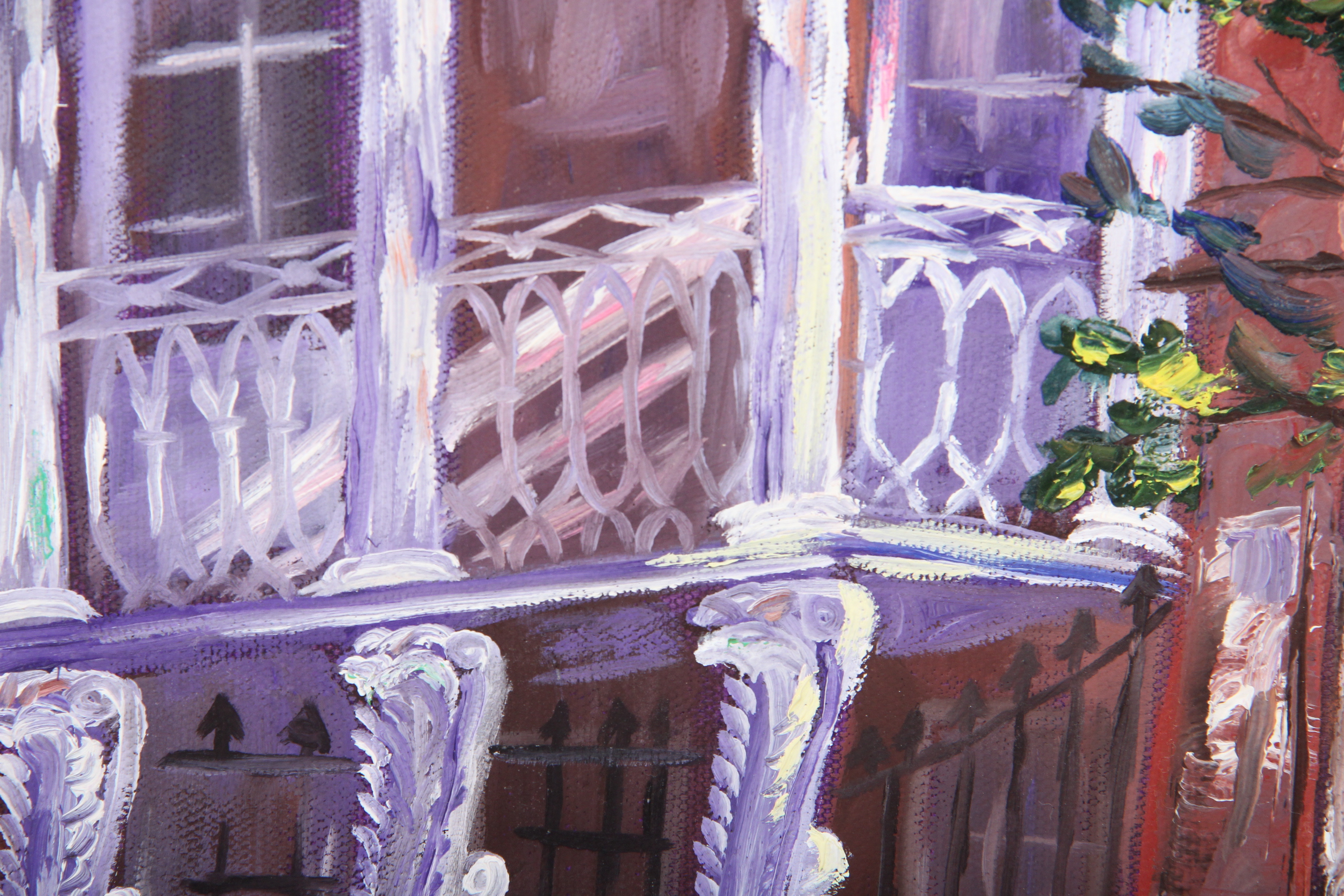 Signed Vicci S. Waits Original Acrylic on Canvas