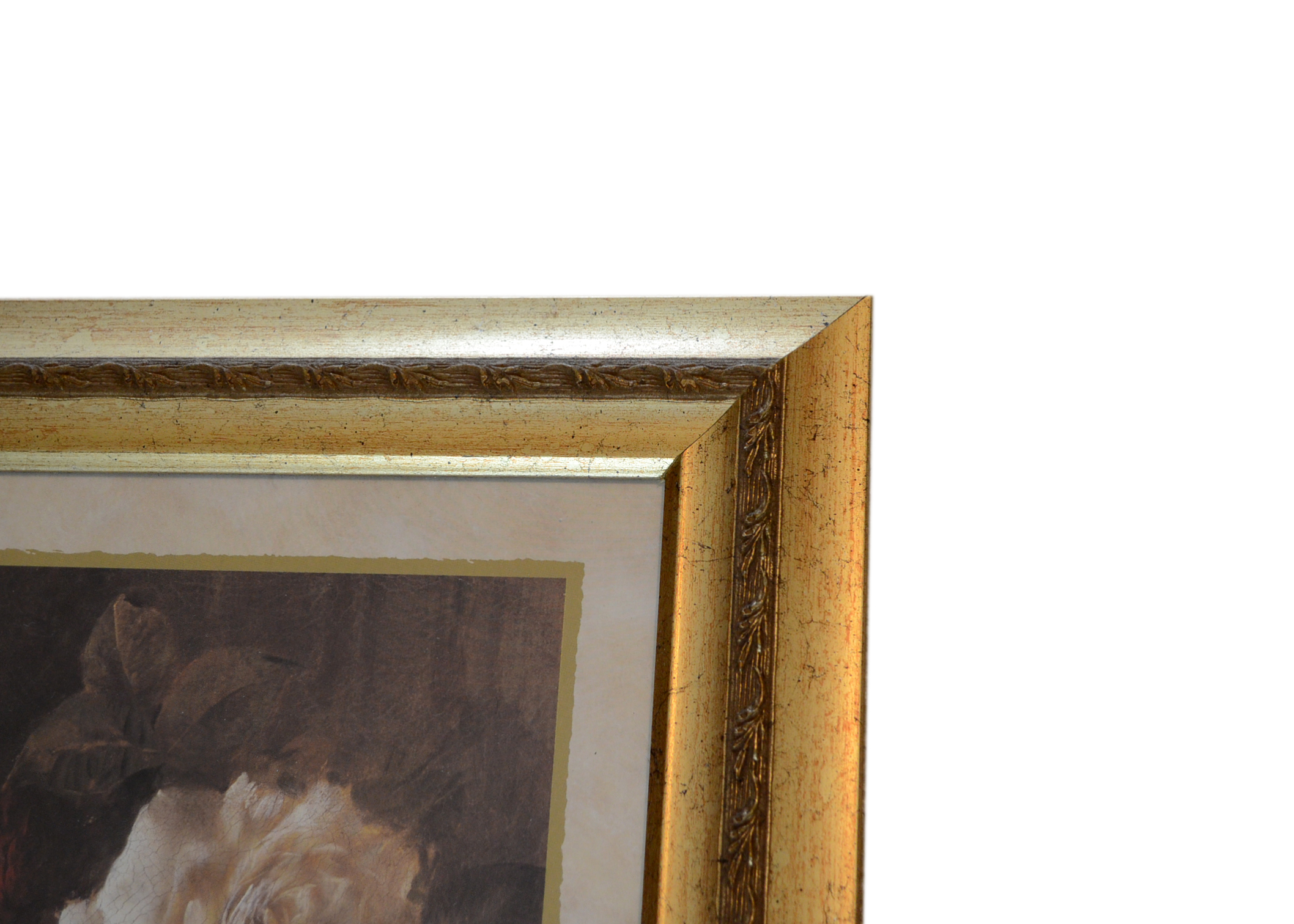 Contemporary Offset Lithograph Depicting White Roses