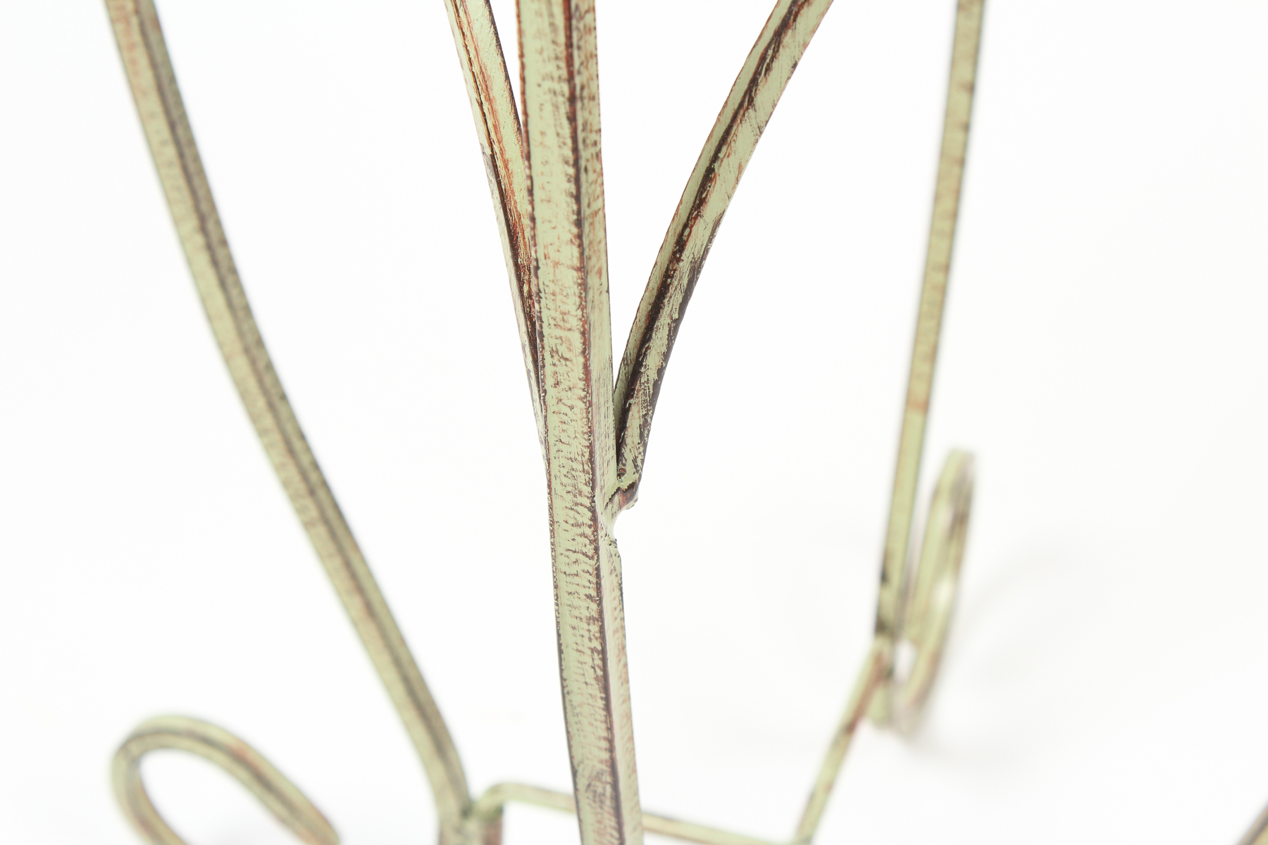 Green Metal Plant Stand