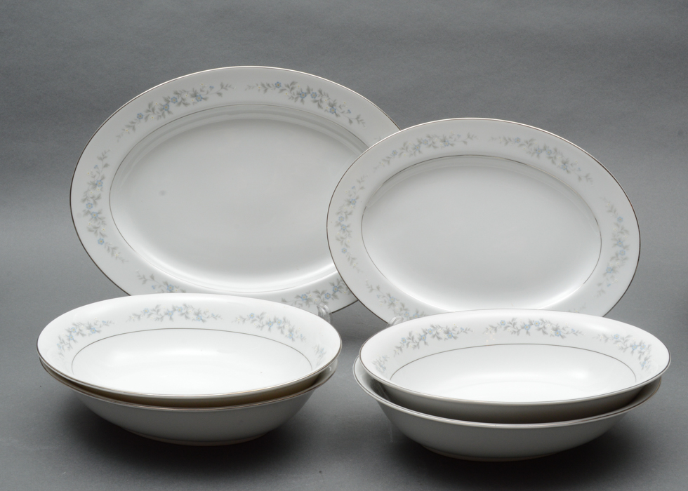 Forget Me Not China Set