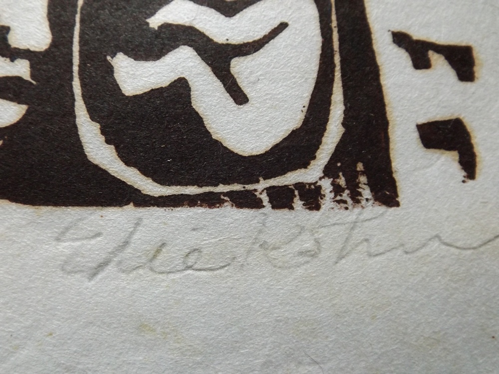 Pair of Signed and Numbered Woodblock Prints by Elie Kahn