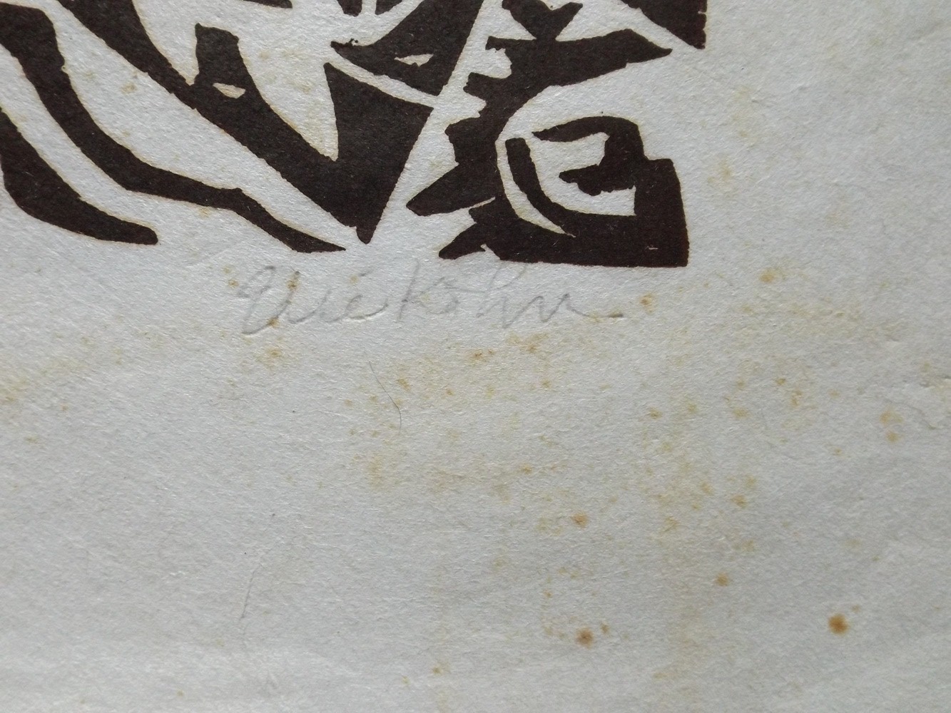 Pair of Signed and Numbered Woodblock Prints by Elie Kahn