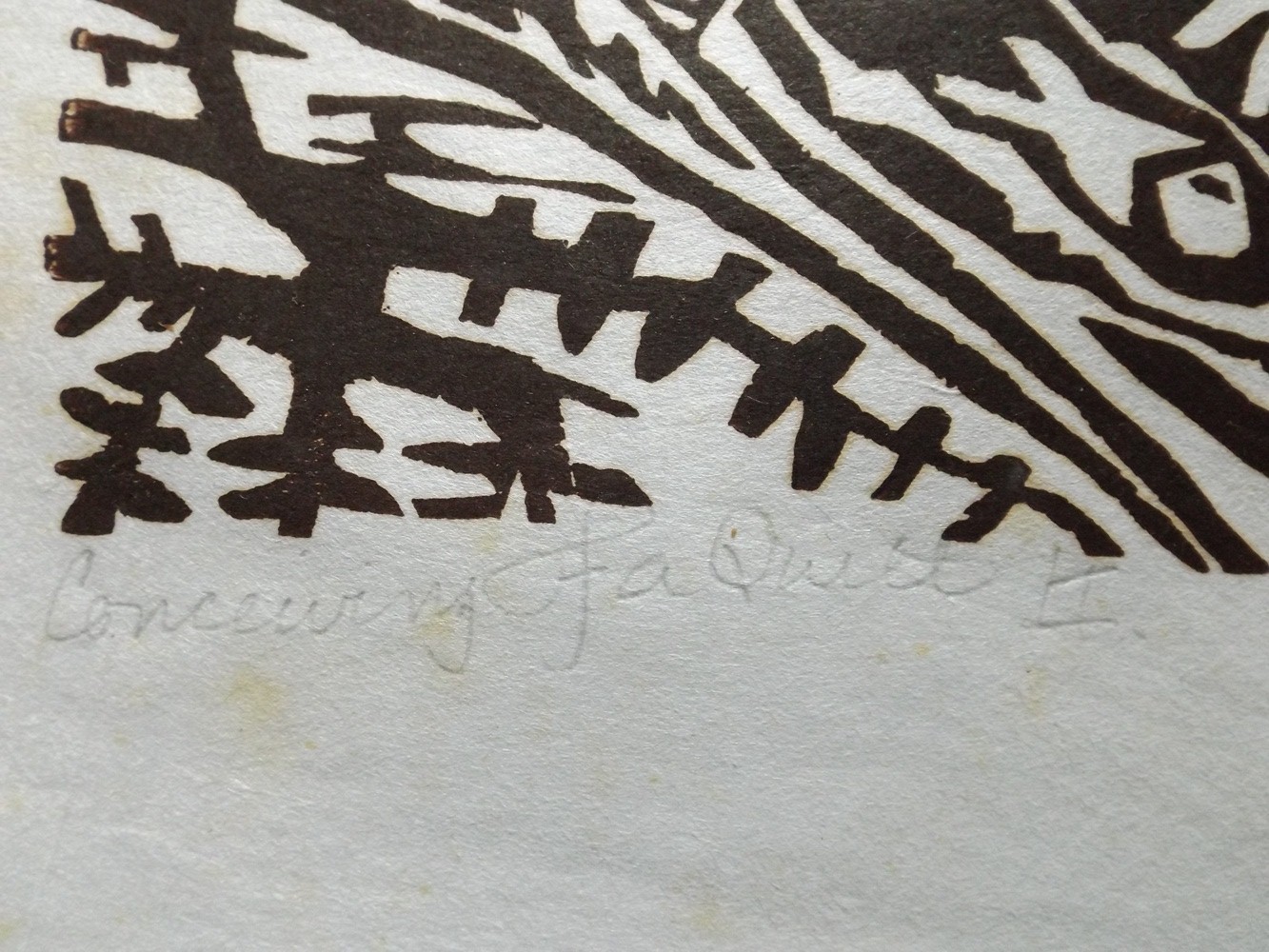 Pair of Signed and Numbered Woodblock Prints by Elie Kahn