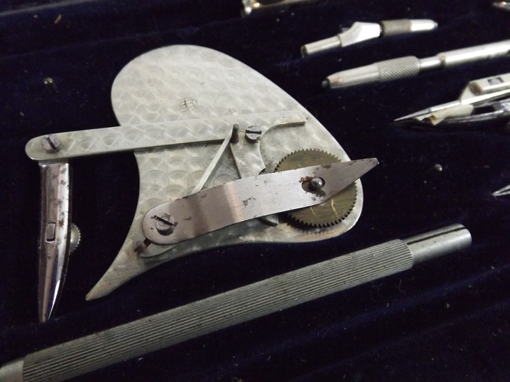 Vintage Architectural Drafting Set