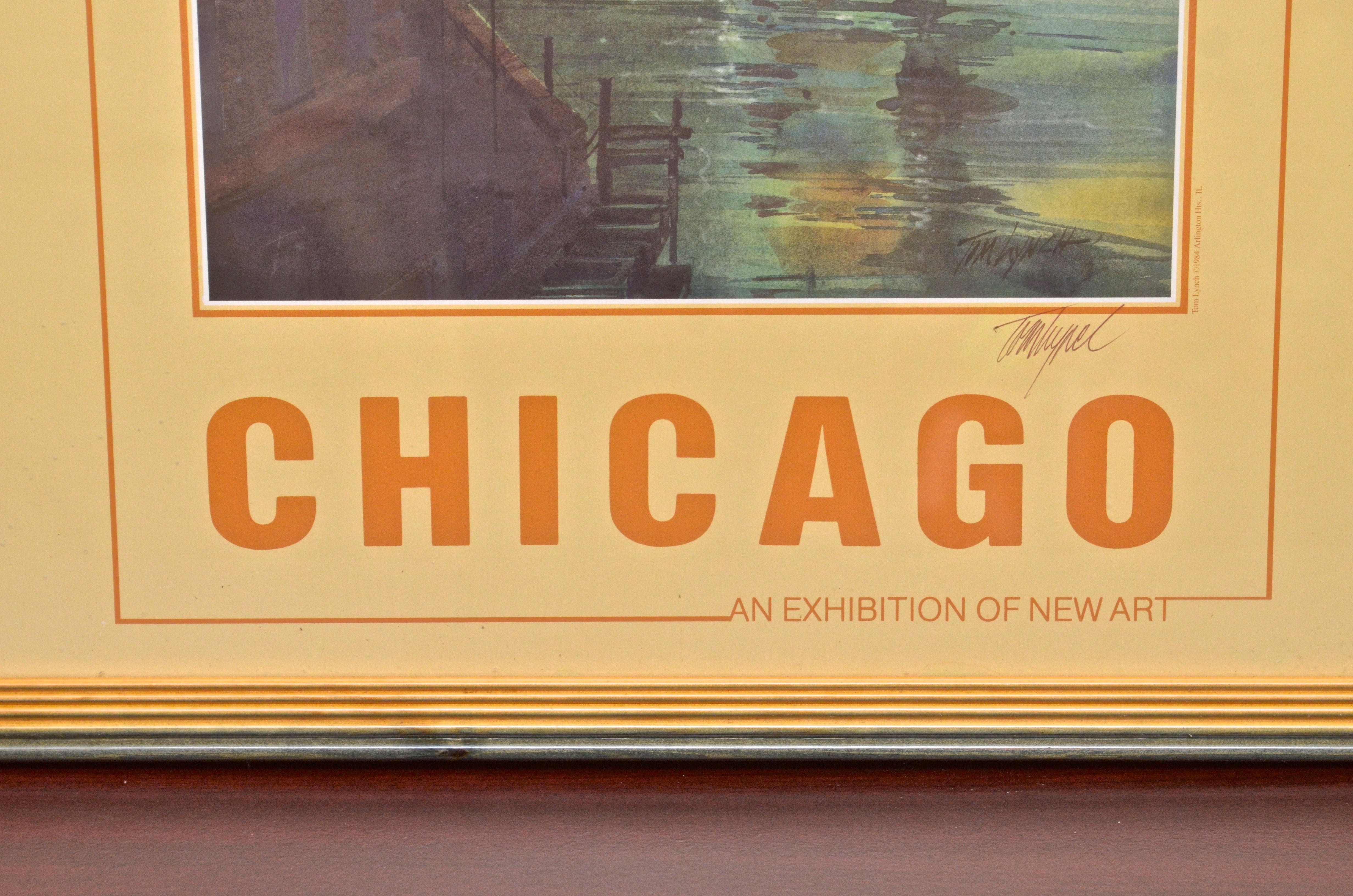 Tom Lynch "Chicago" Signed Print