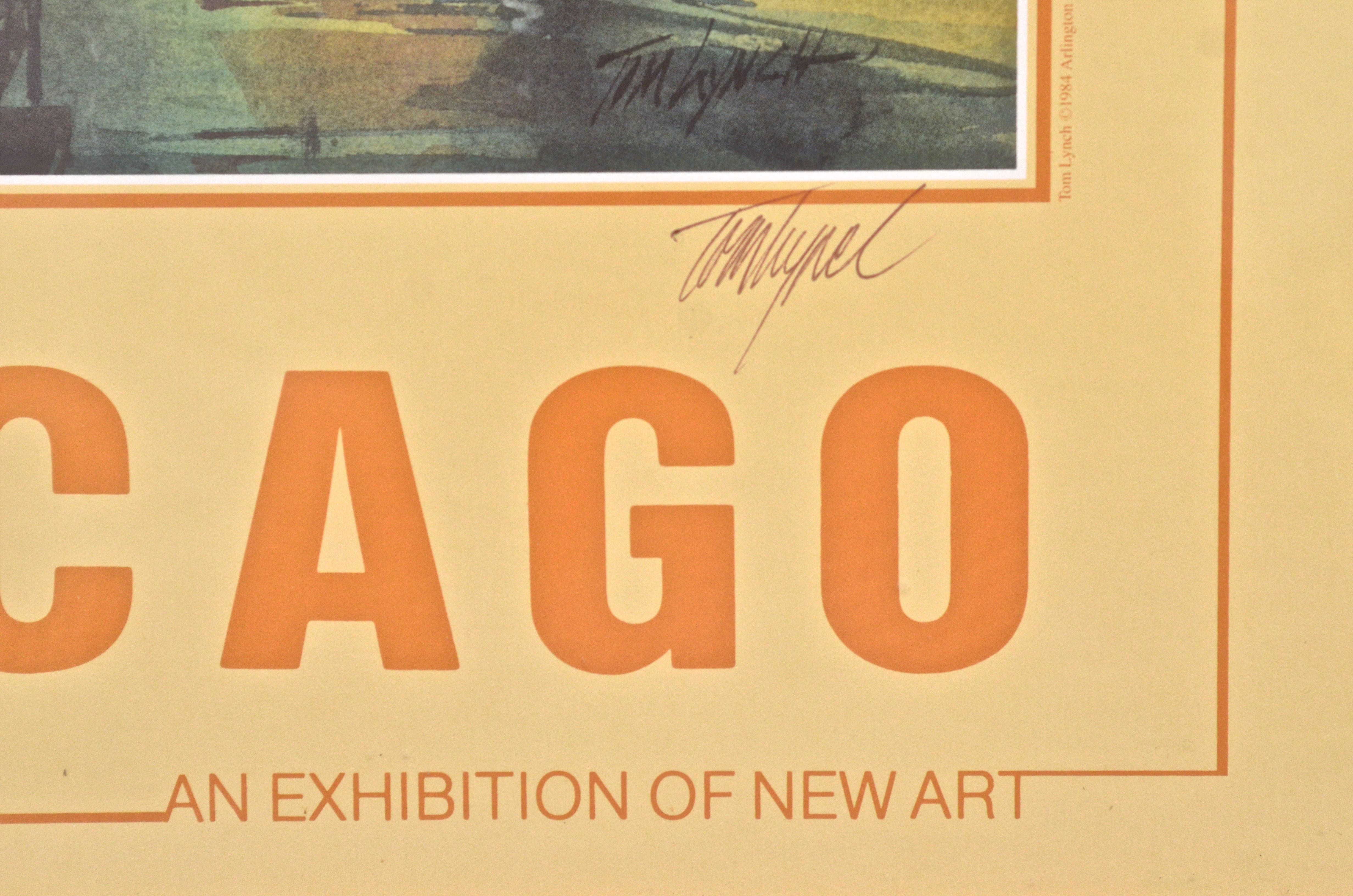 Tom Lynch "Chicago" Signed Print