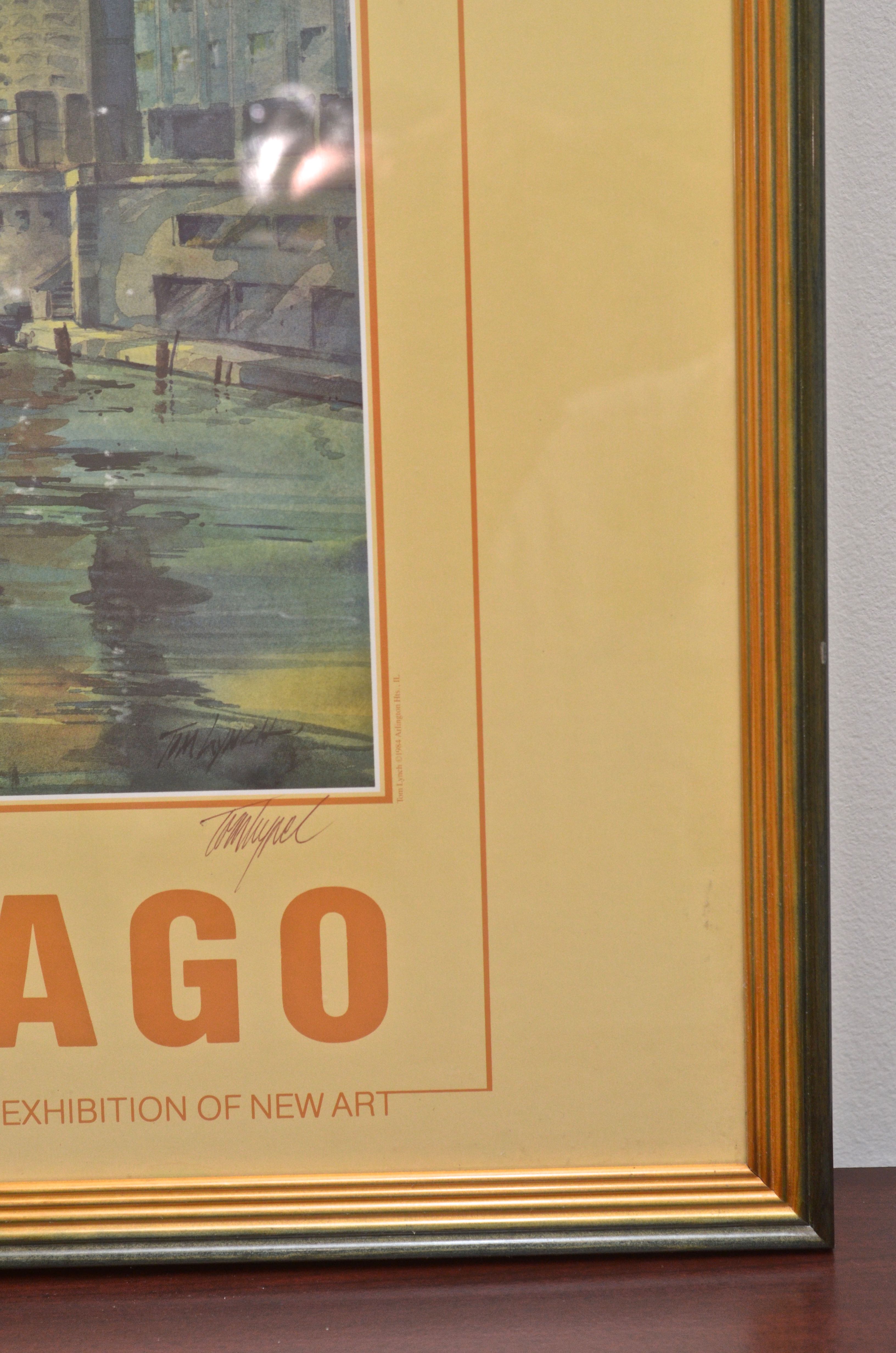 Tom Lynch "Chicago" Signed Print