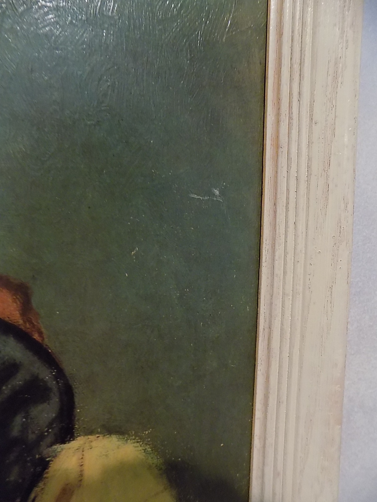 Vintage Framed Dancers at Rest Lithograph by M. Soyer