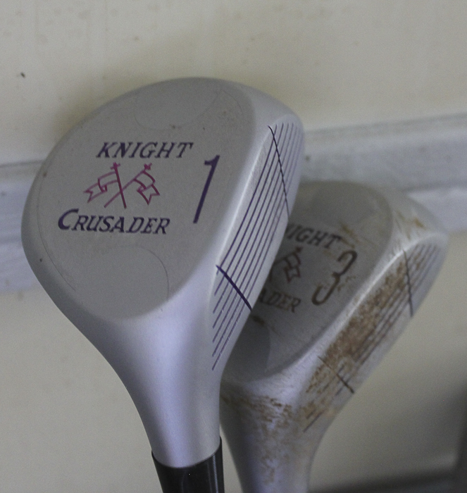 Vintage Knight Crusader Golf Clubs