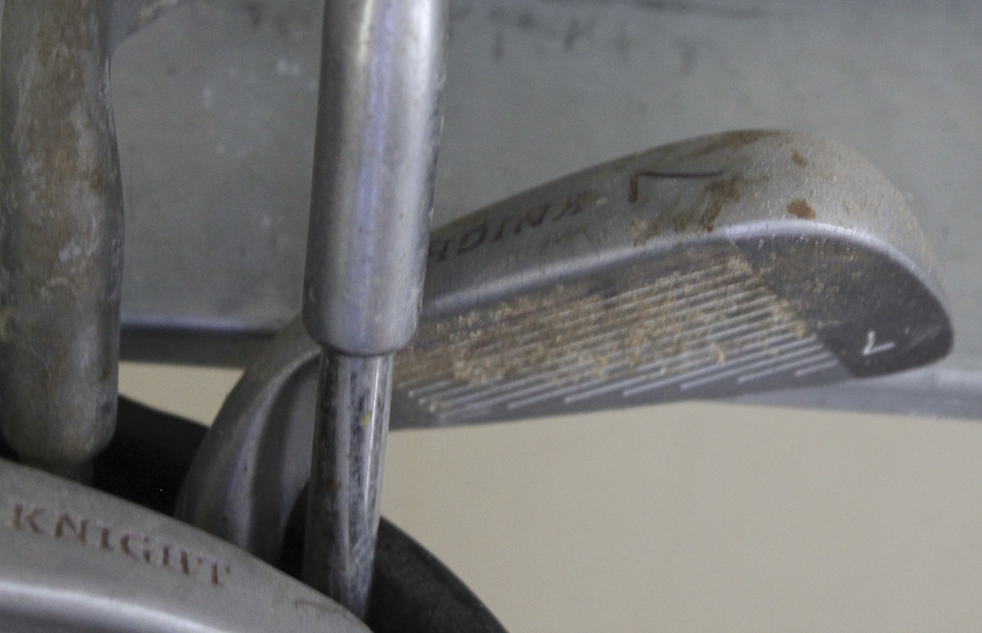 Vintage Knight Crusader Golf Clubs