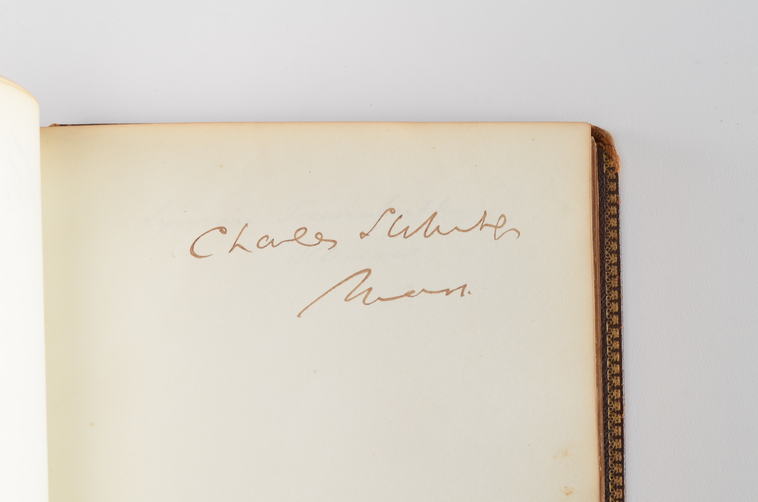 Rare Album with 142 Signatures of Lincoln & Historic 19th C. Men