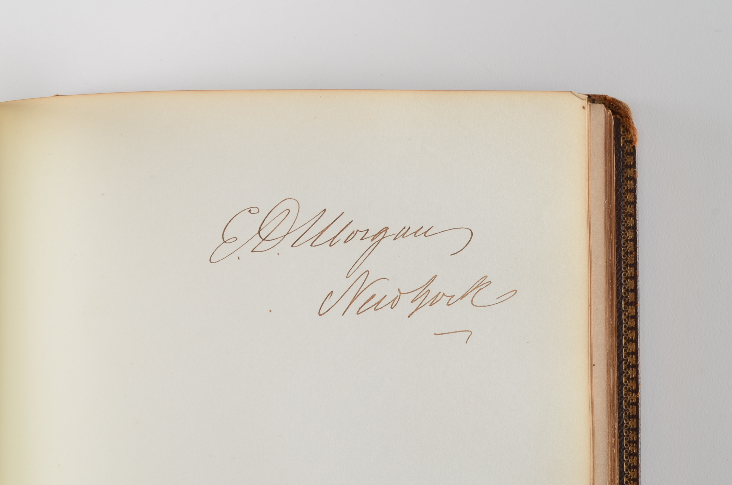 Rare Album with 142 Signatures of Lincoln & Historic 19th C. Men