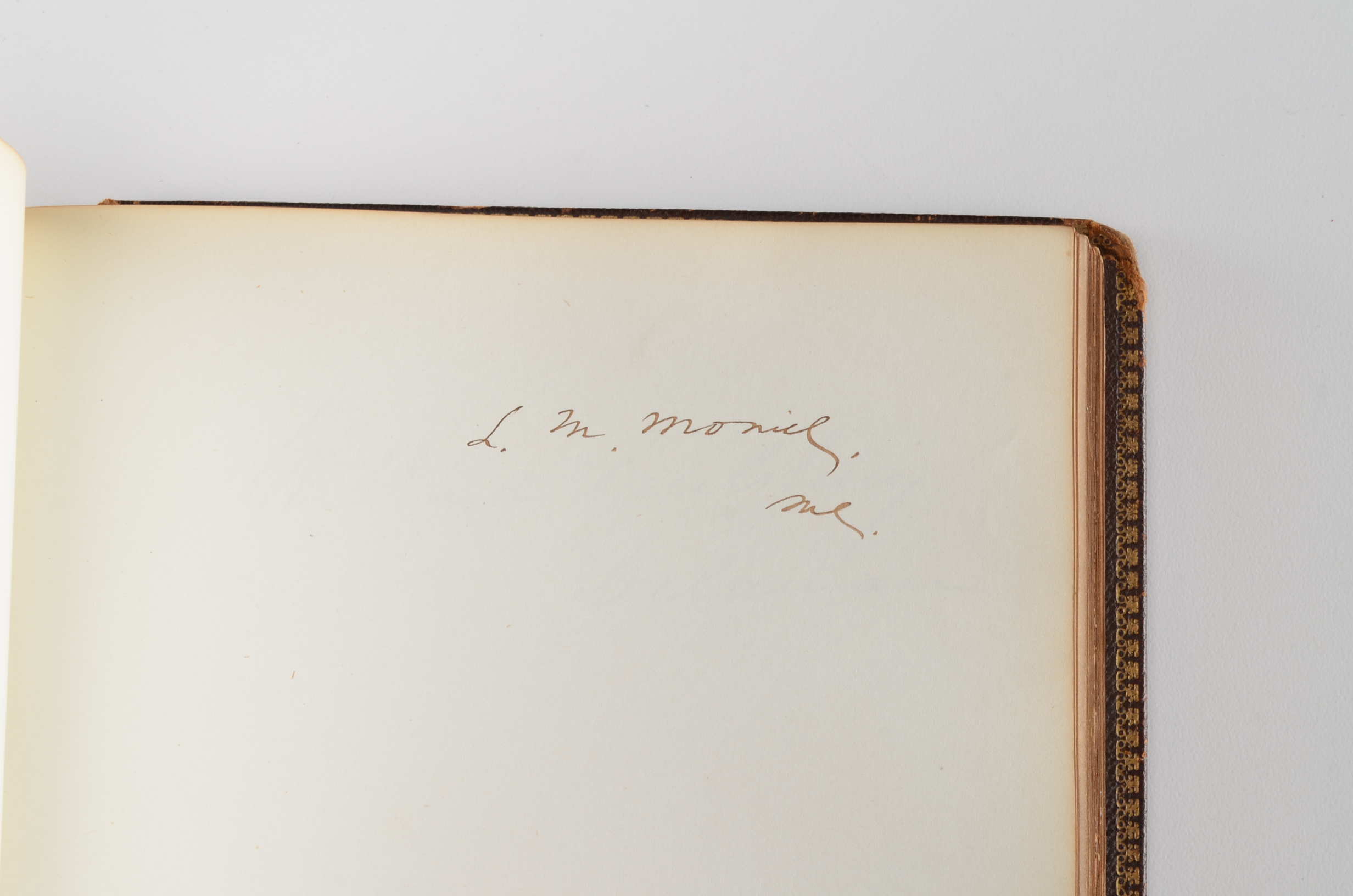 Rare Album with 142 Signatures of Lincoln & Historic 19th C. Men