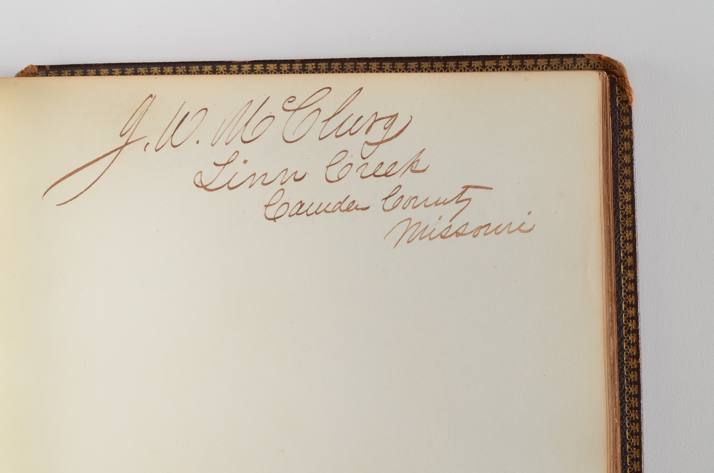 Rare Album with 142 Signatures of Lincoln & Historic 19th C. Men