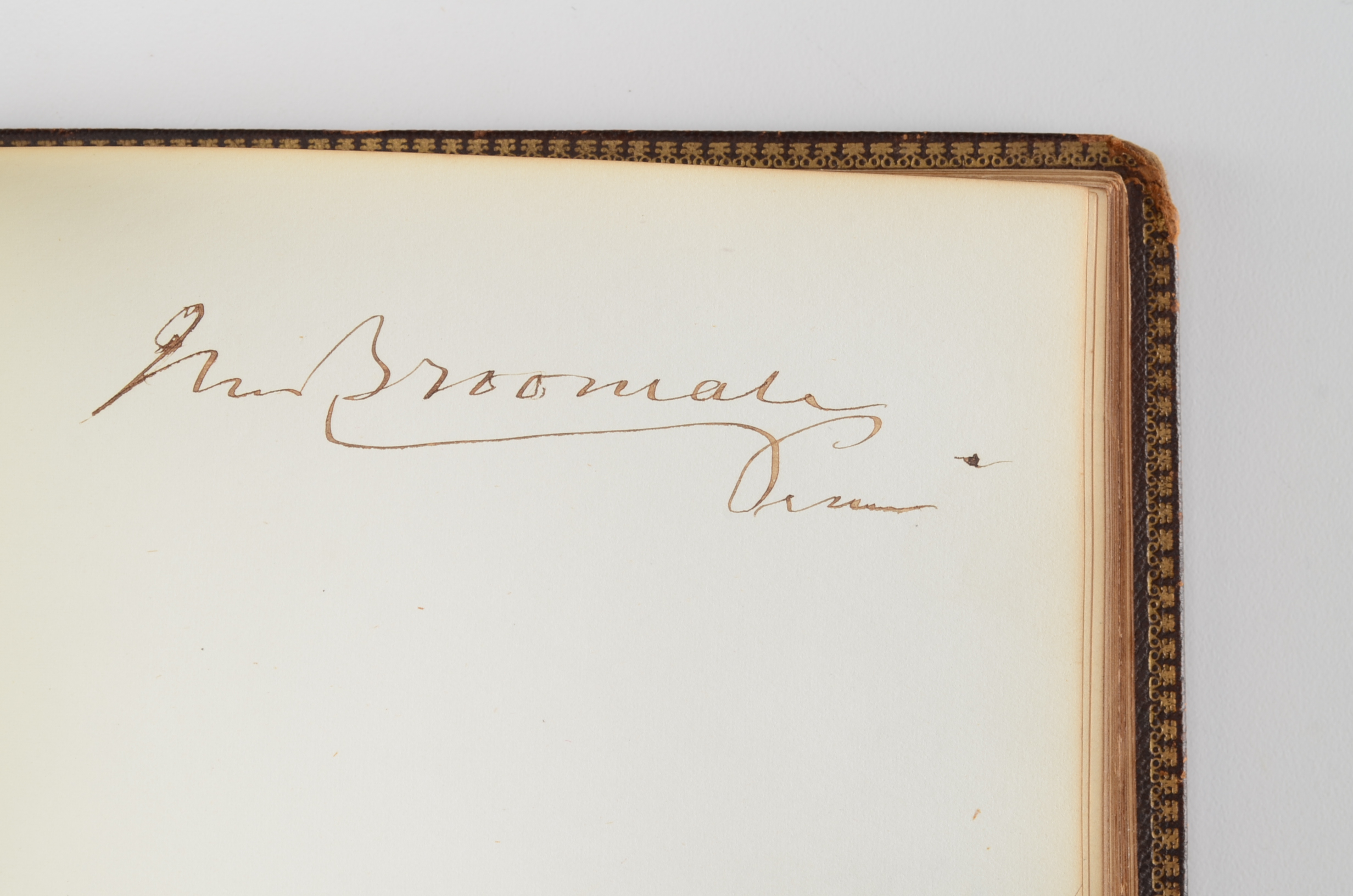 Rare Album with 142 Signatures of Lincoln & Historic 19th C. Men
