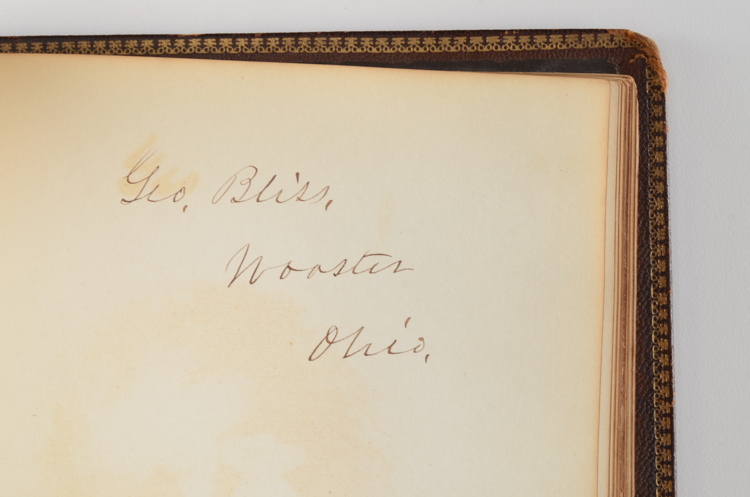 Rare Album with 142 Signatures of Lincoln & Historic 19th C. Men