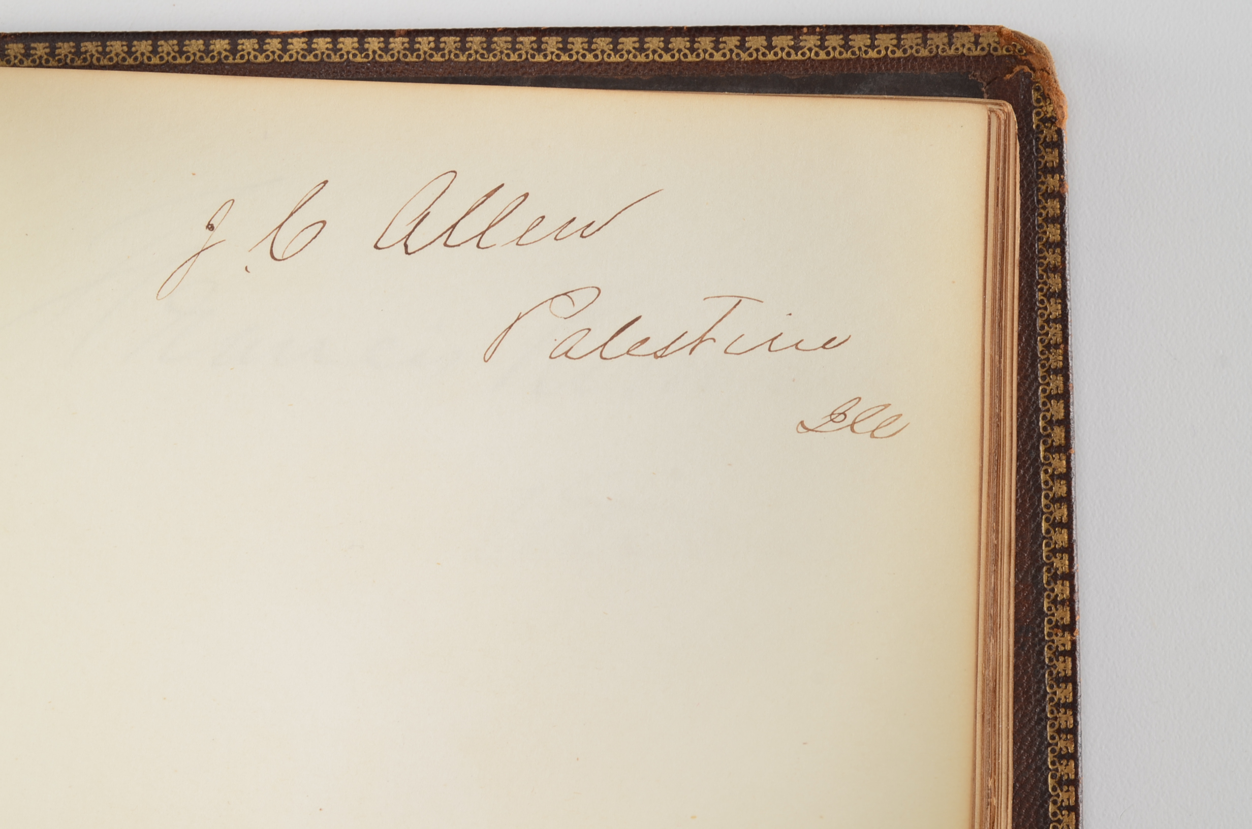 Rare Album with 142 Signatures of Lincoln & Historic 19th C. Men