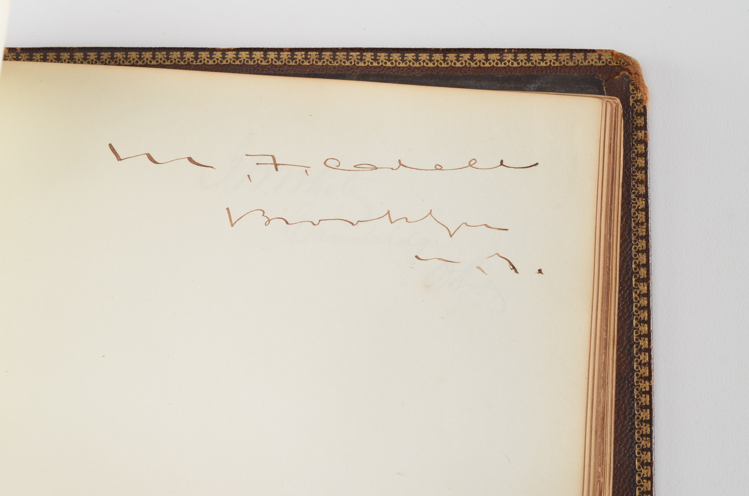 Rare Album with 142 Signatures of Lincoln & Historic 19th C. Men