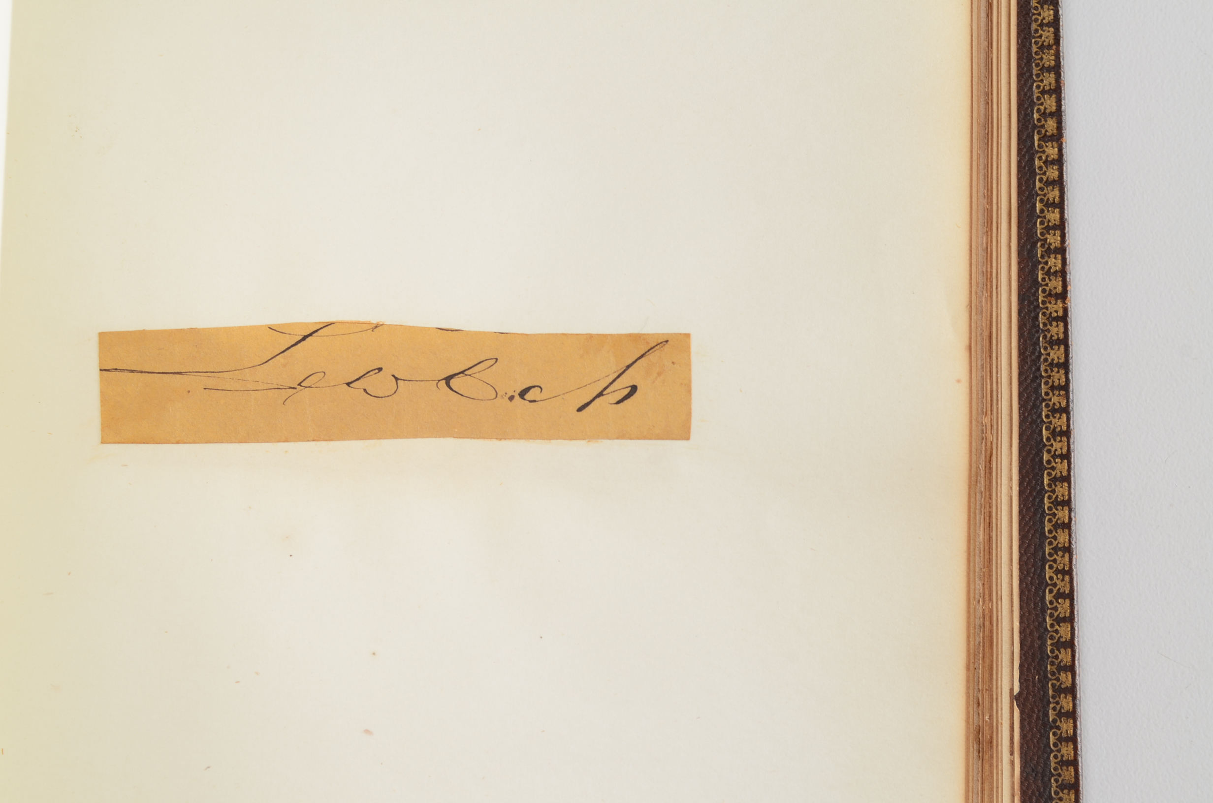 Rare Album with 142 Signatures of Lincoln & Historic 19th C. Men