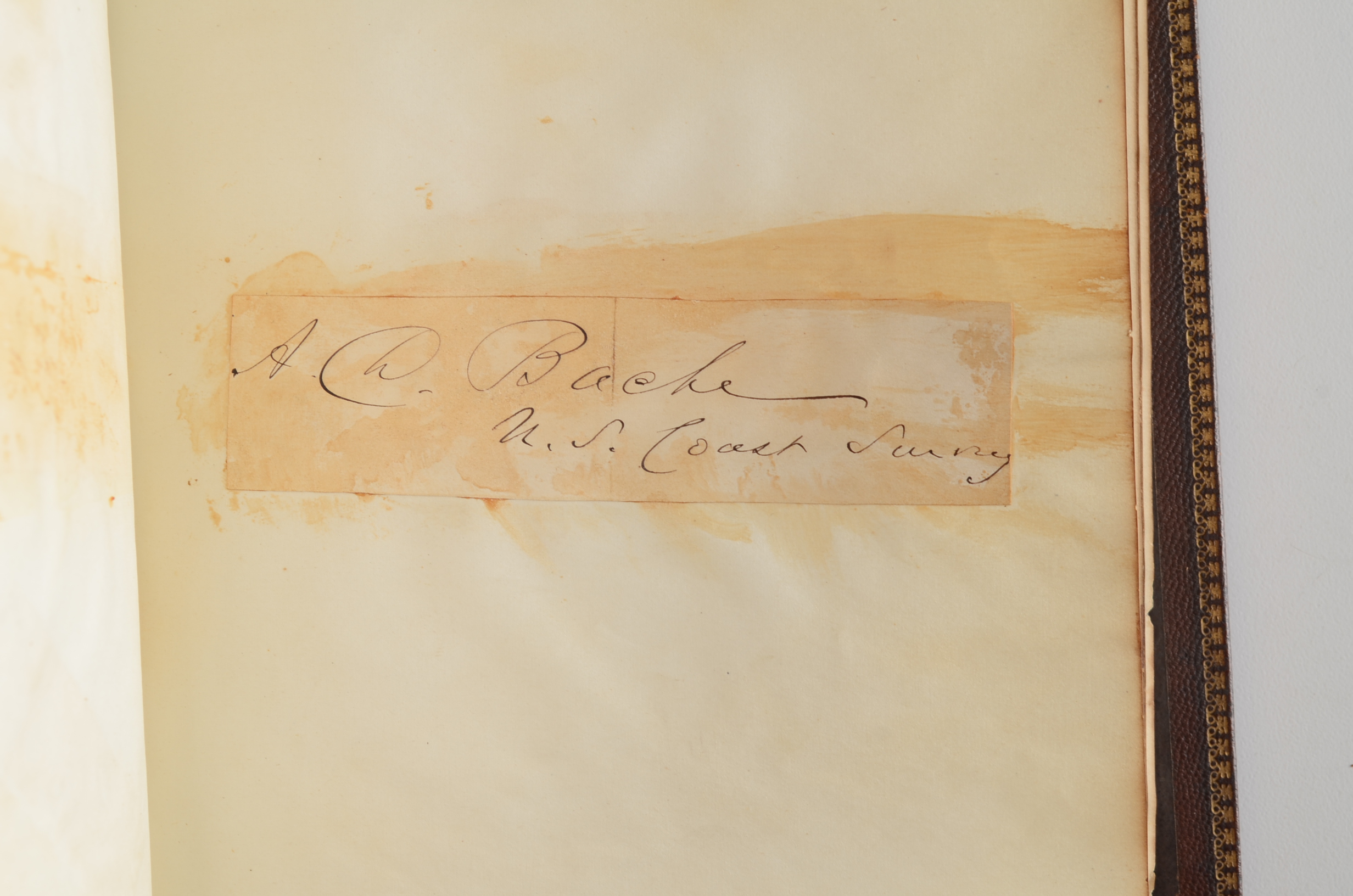 Rare Album with 142 Signatures of Lincoln & Historic 19th C. Men