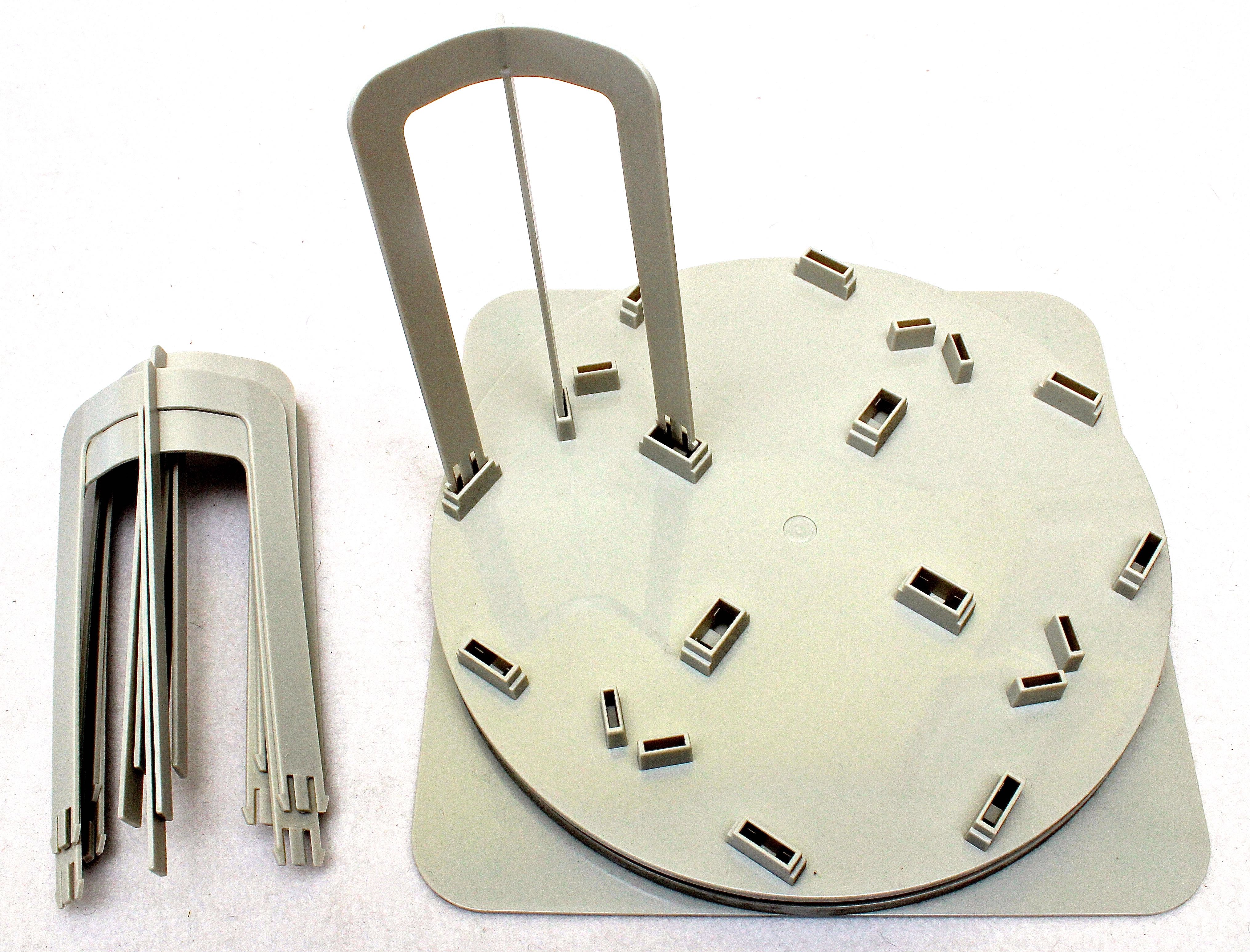 Smart Spin Food Storage Containers with Organizer