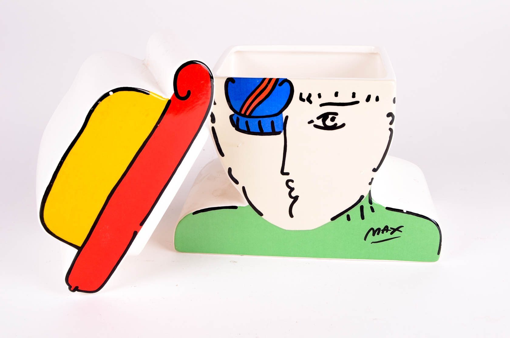 Peter Max "Zero" Cookie Jar