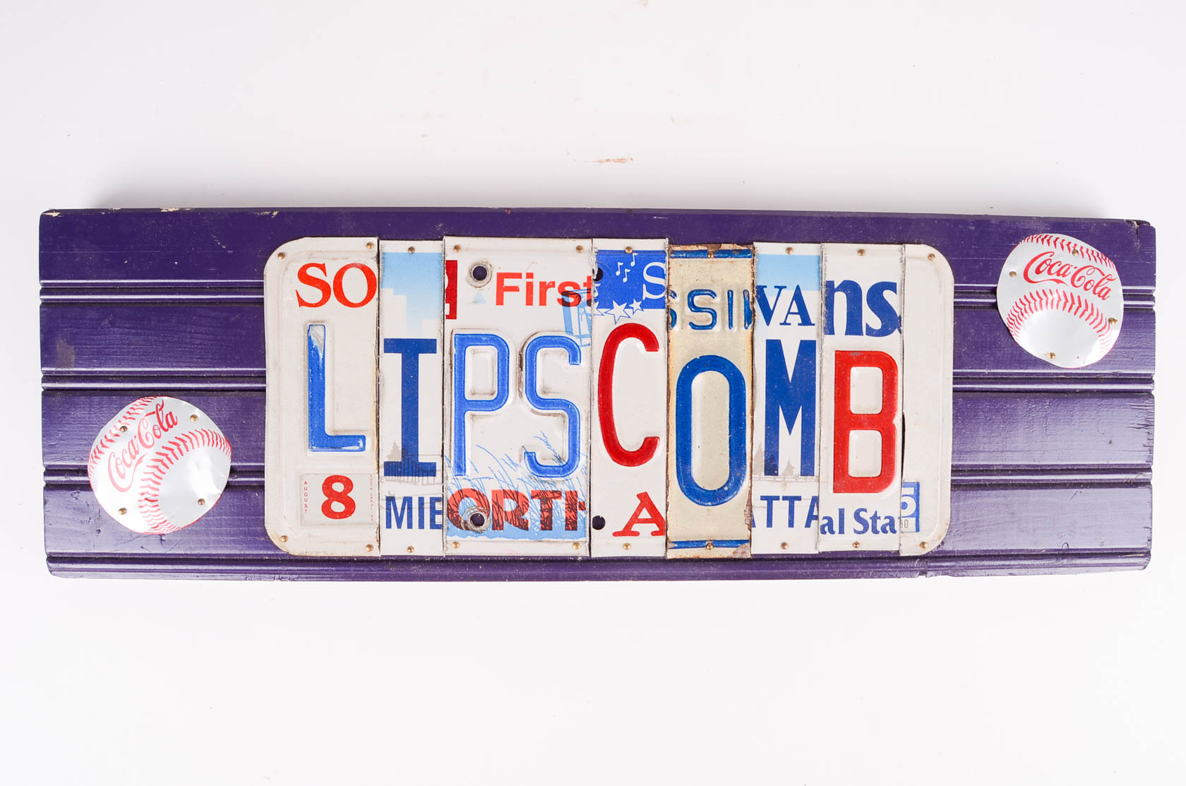 Lipscomb University License Plate Art