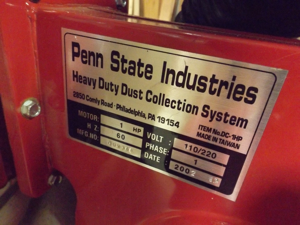 Penn State Heavy Duty Dust Collector
