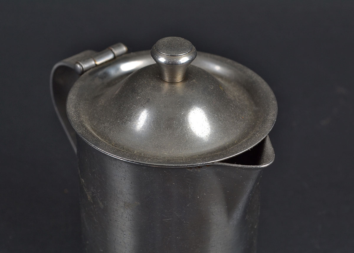 Vintage Stainless and Pewter Creamers