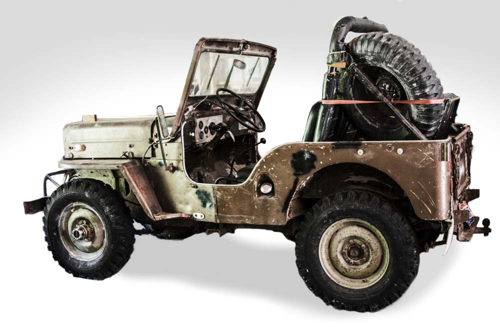 CJ2A/CJ3B Willys Jeep circa 1947