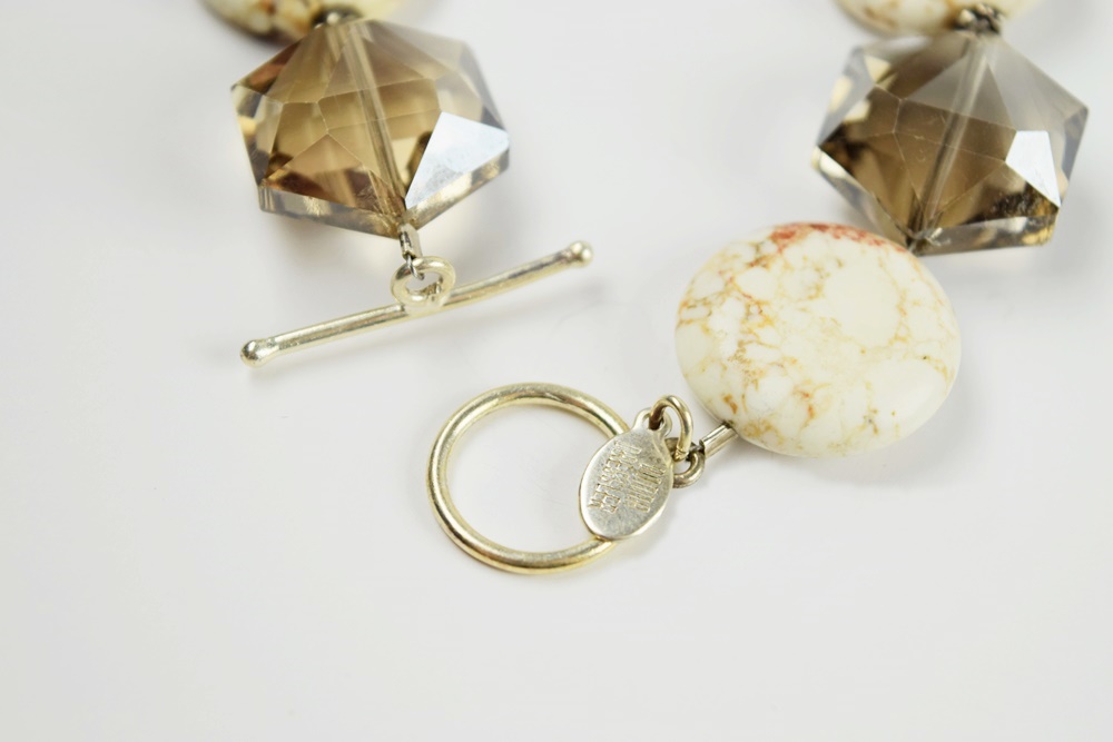 Donna Dressler Designed Necklace and Coordinating Bracelet