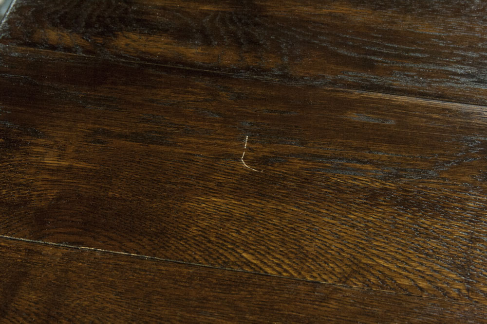 Oak Pedestal Table and Dining Chairs