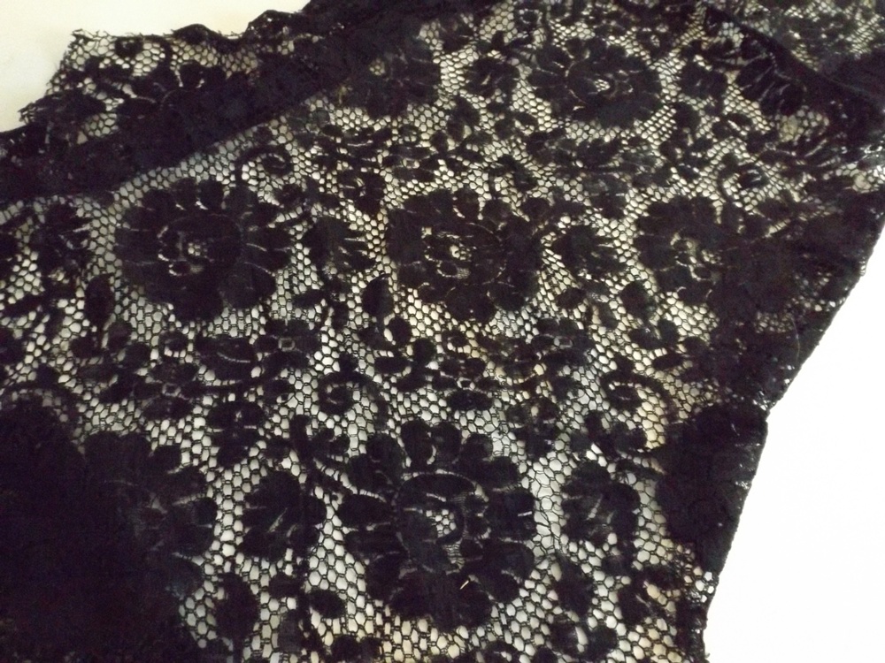 Vintage Black Lace Shawls